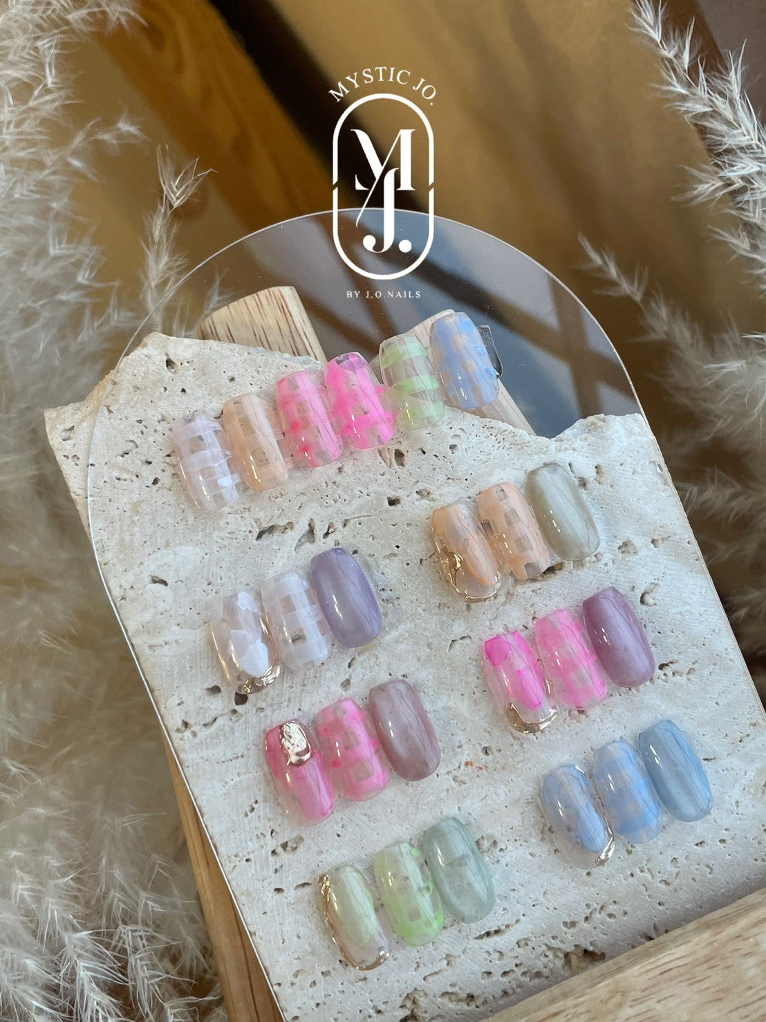 【MYSTIC JO.】PASTEL LAME INK  (6color)