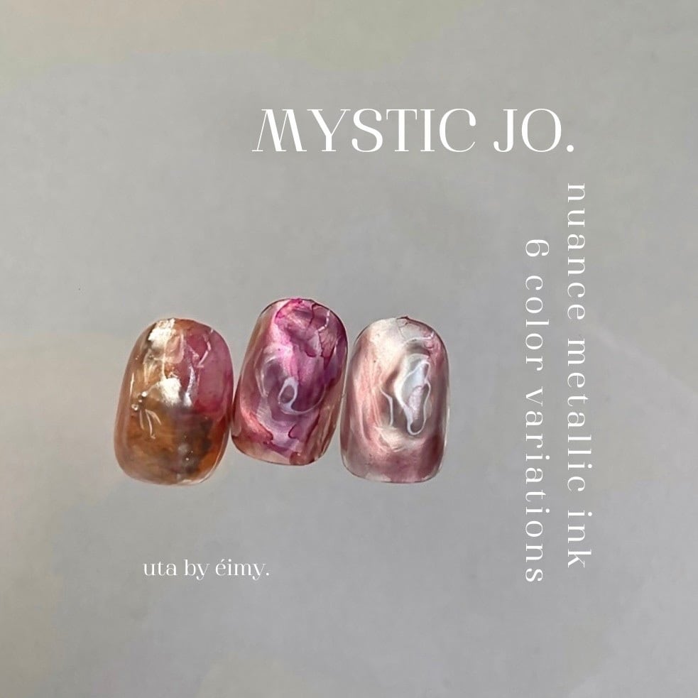 【MYSTIC JO.】METALLIC MARBLE INK