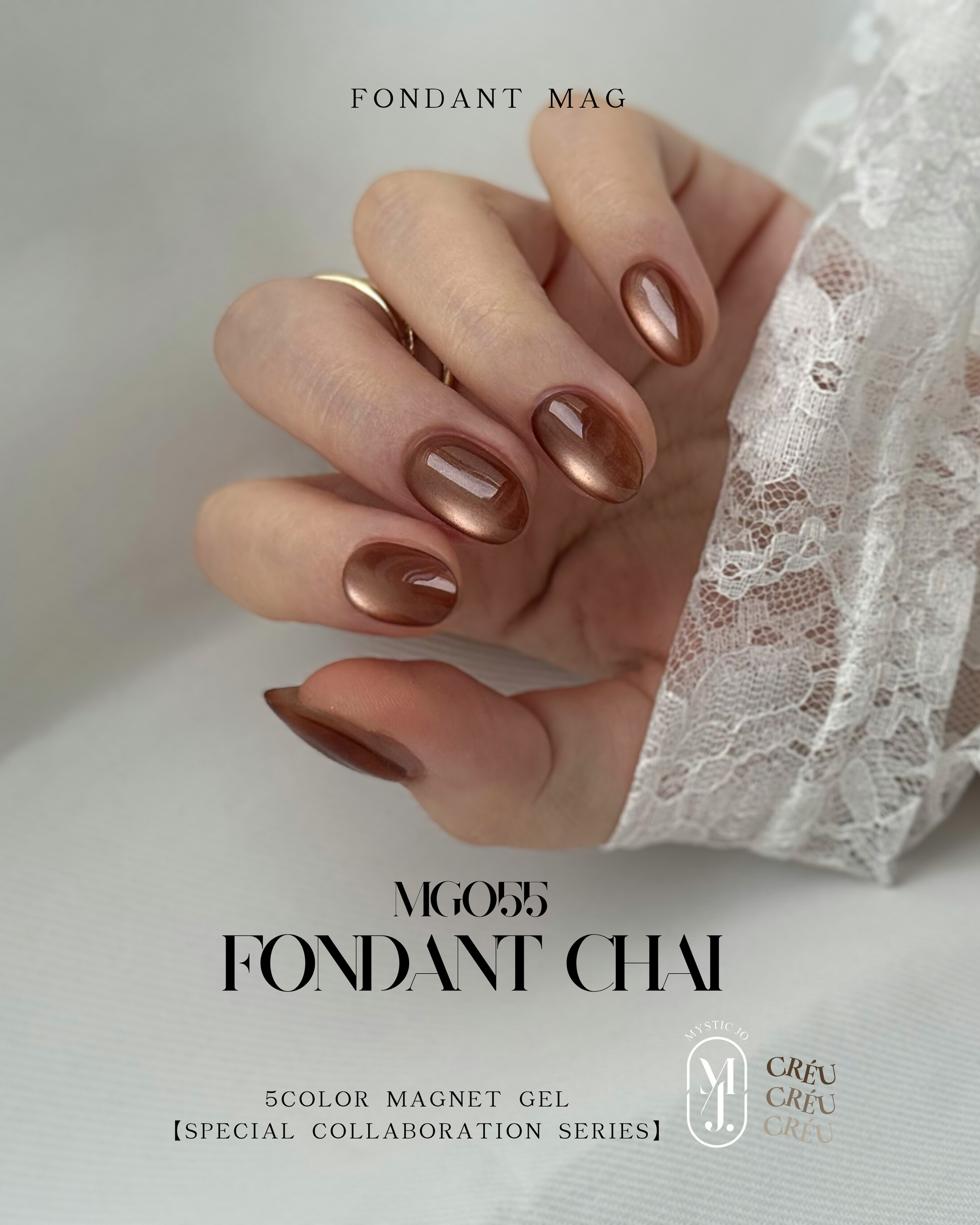 ミスティックジョー　マグネット　ジェルネイル MYSTIC JO.×CRĒU】FONDANT MAG – J.O.ONLINE