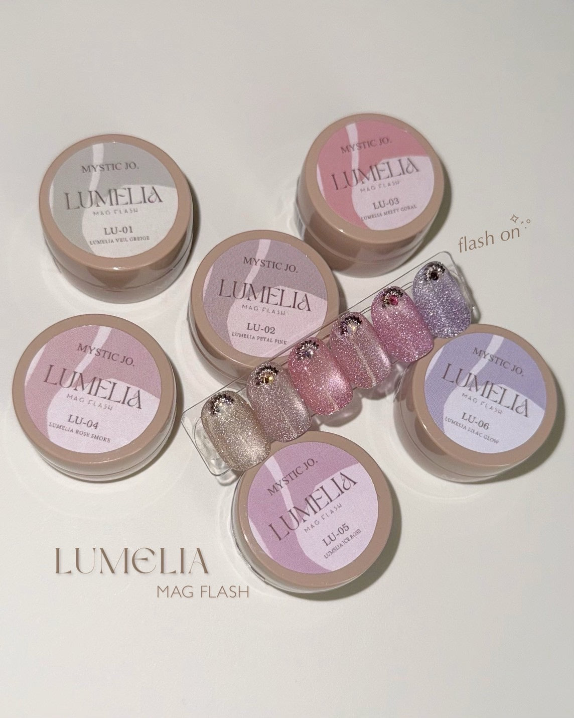 【MYSTIC JO.】LUMELIA MAG FLASH 01~06(6color)