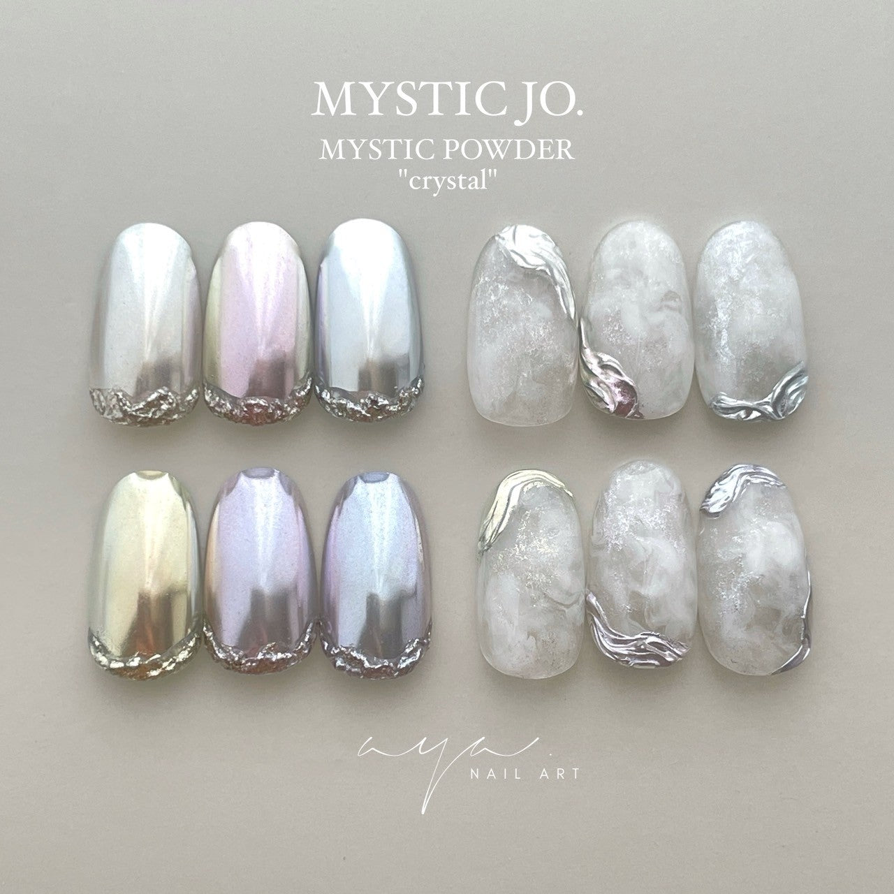 【MYSTIC JO.】MYSTIC POWDER "crystal" / M43~M48