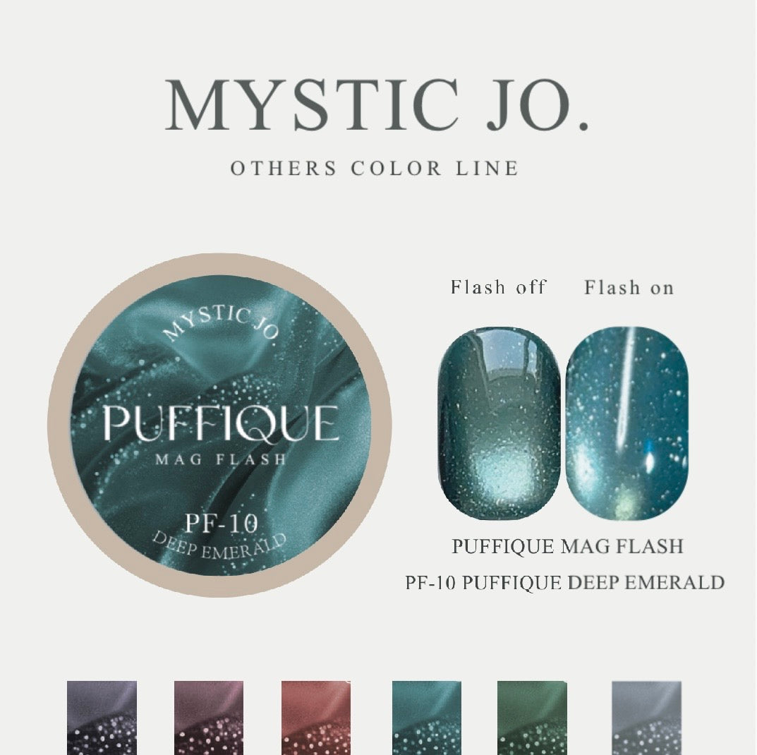 【MYSTIC JO.】PUFFIQUE MAG FLASH 07~12(6color)