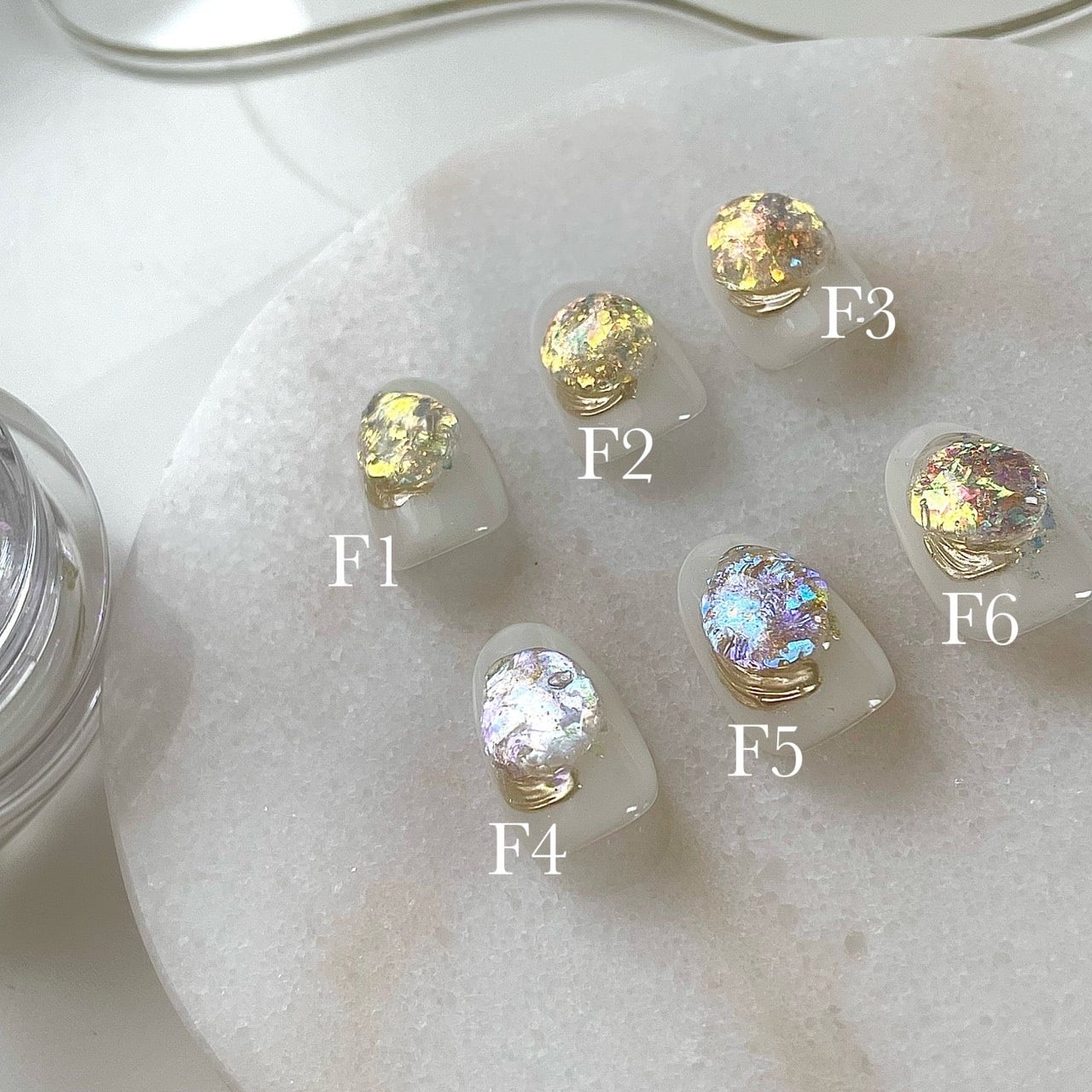 【MYSTIC JO.】MYSTIC FLAKE "zoe" / F1〜6