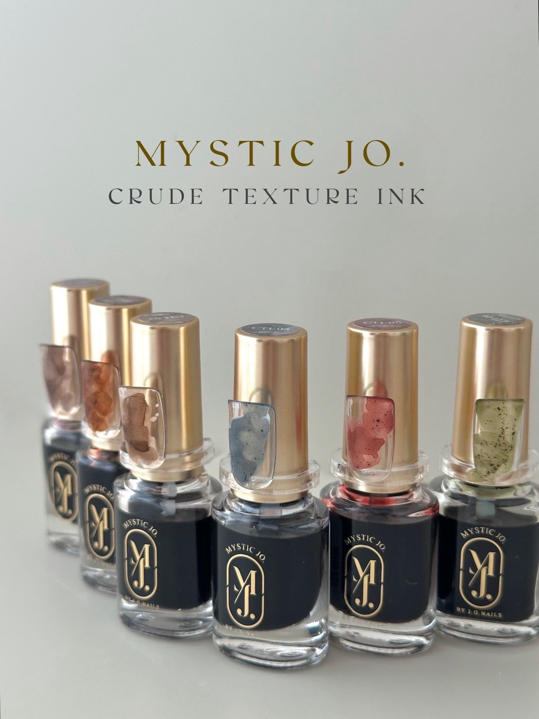【MYSTIC JO.】CRUDE TEXTURE INK  (6color)