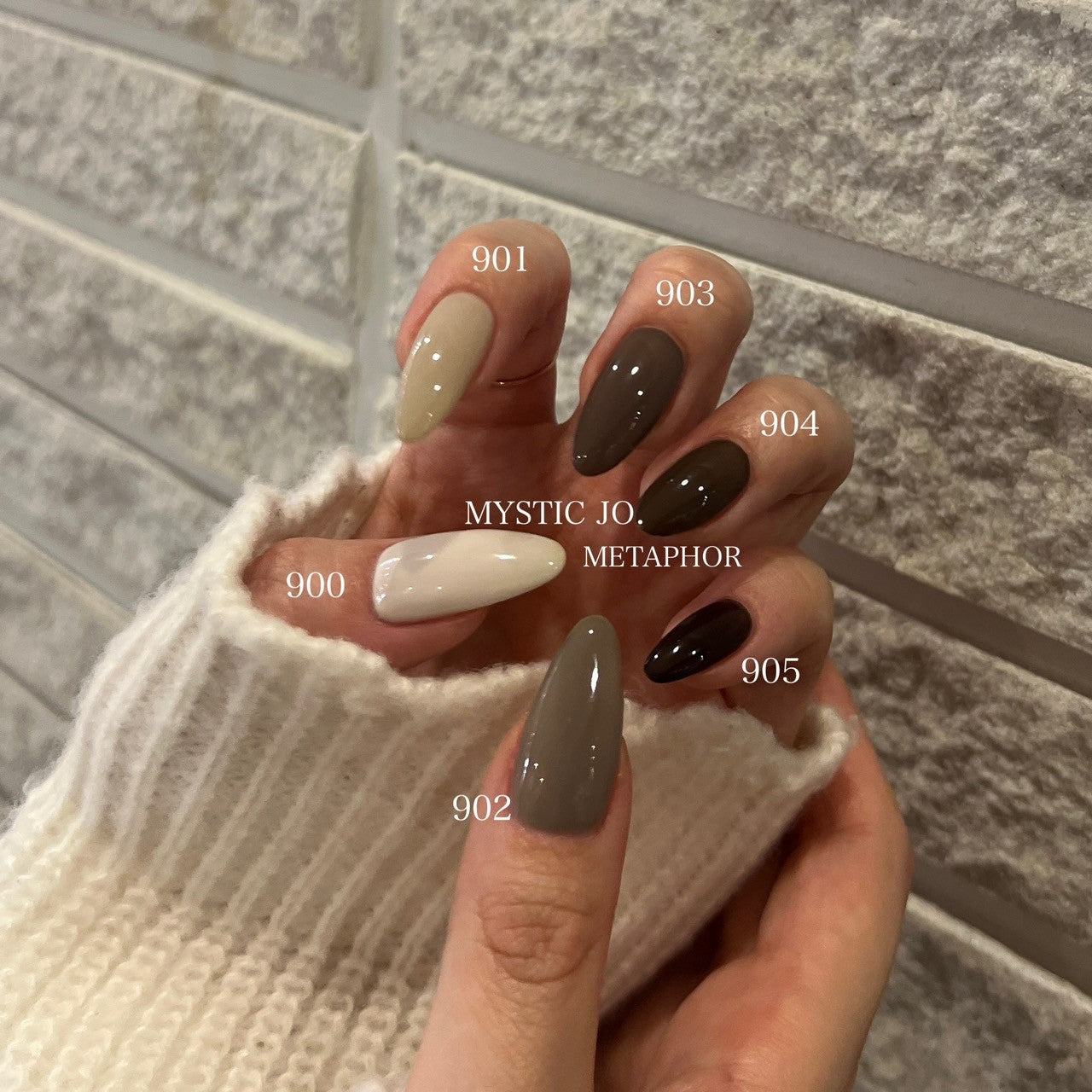 【MYSTIC JO.】MYSTIC GEL 900~905 / METAPHR