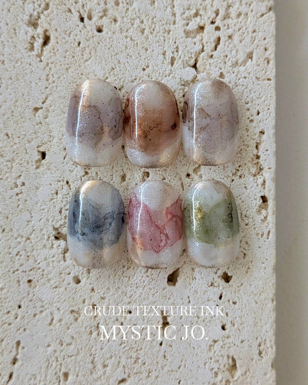 【MYSTIC JO.】CRUDE TEXTURE INK  (6color)