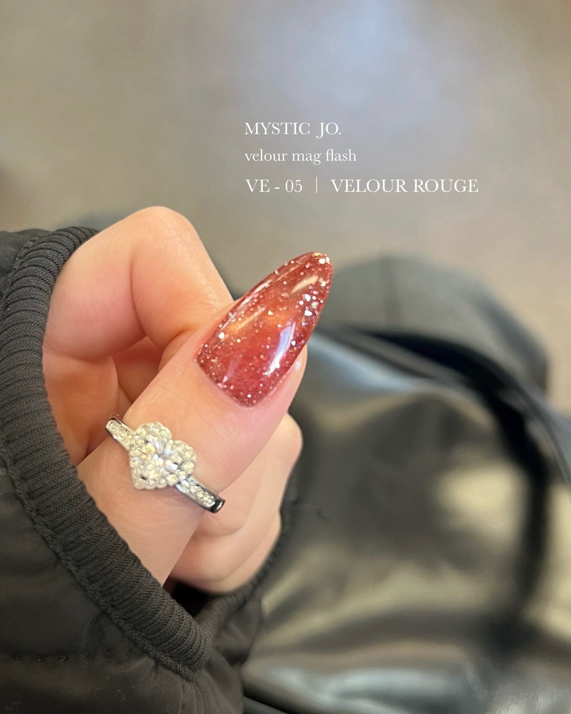 【MYSTIC JO.】VELOUR MAG FLASH / VE-01~06 (6color)