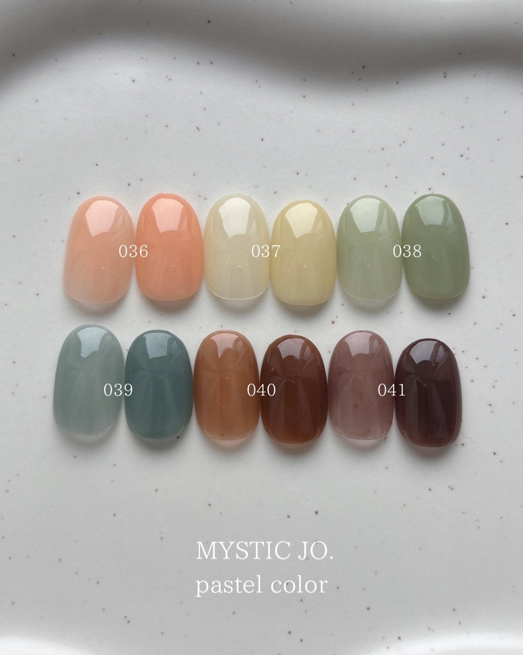 mystic jo. カラージェル 61色セット　カラーチャート付き mystic jo. カラージェル 61色セット カラーチャート付き - メルカリ