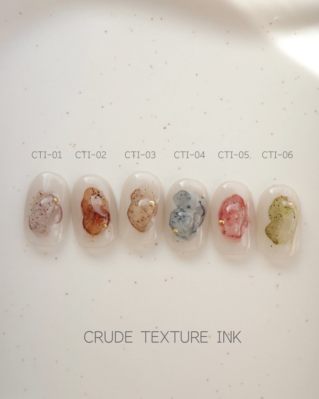 【MYSTIC JO.】CRUDE TEXTURE INK  (6color)