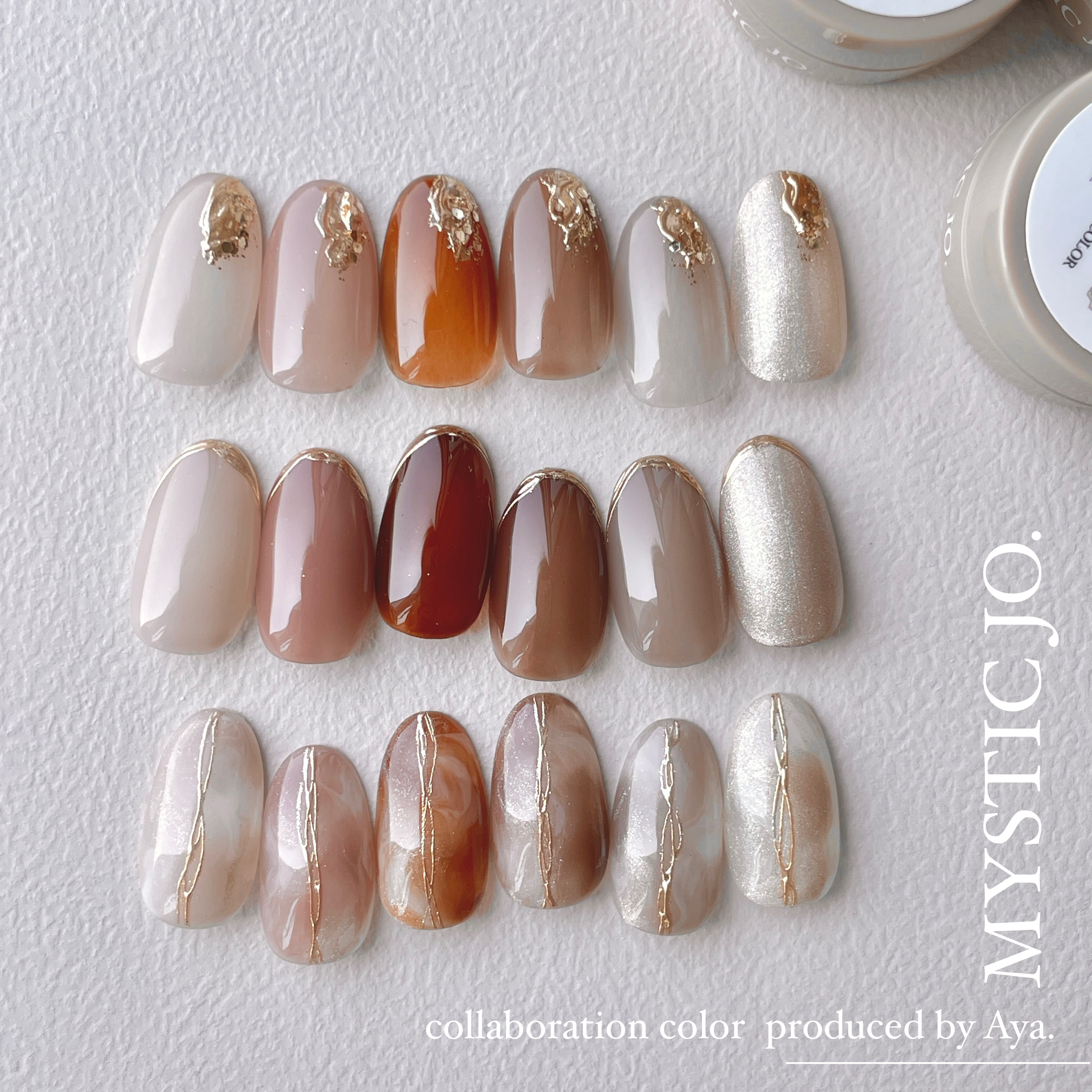 【MYSTIC JO.】MYSTIC GEL 606~611 / Aya