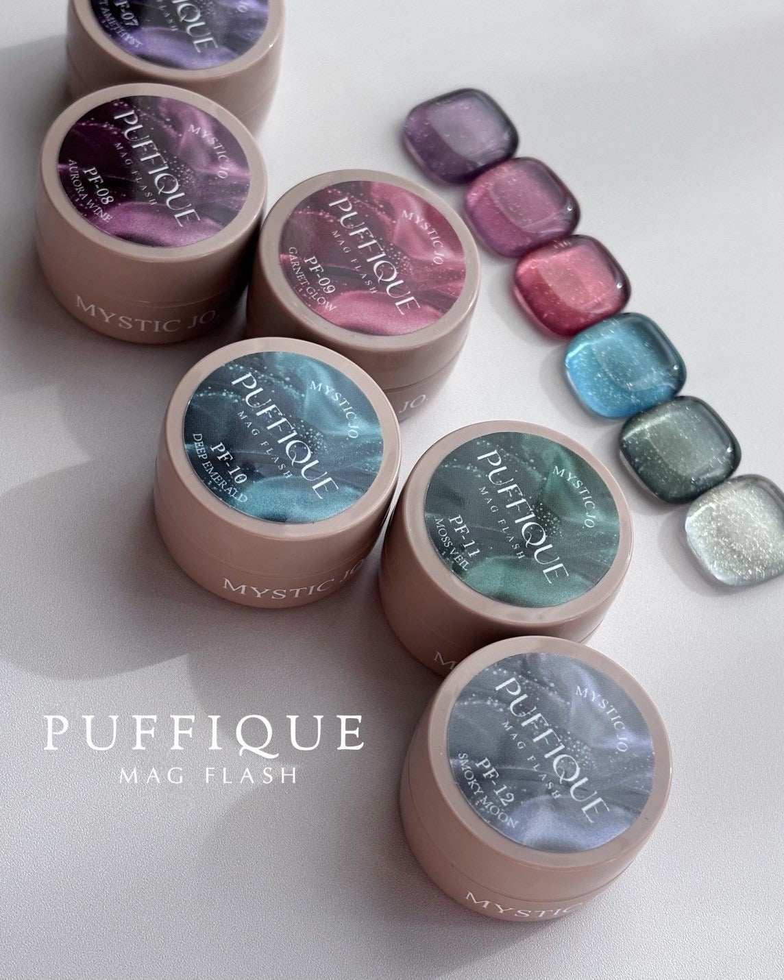 【MYSTIC JO.】PUFFIQUE MAG FLASH 07~12(6color)