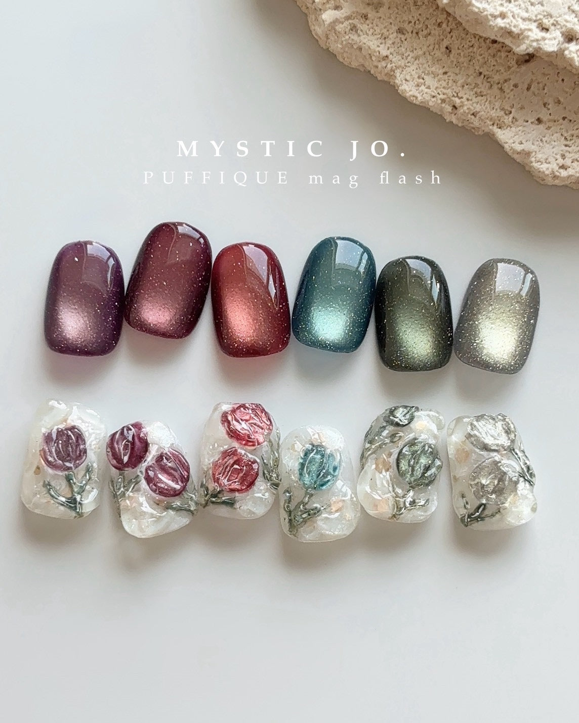 【MYSTIC JO.】PUFFIQUE MAG FLASH 07~12(6color)