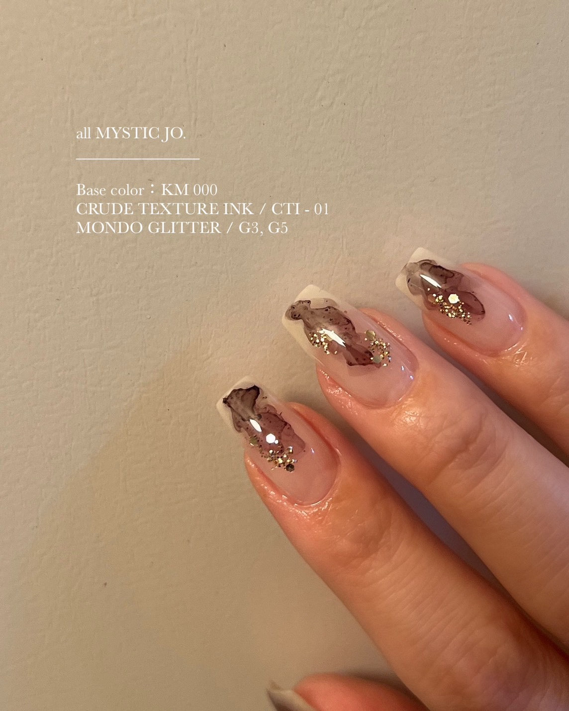 【MYSTIC JO.】CRUDE TEXTURE INK  (6color)