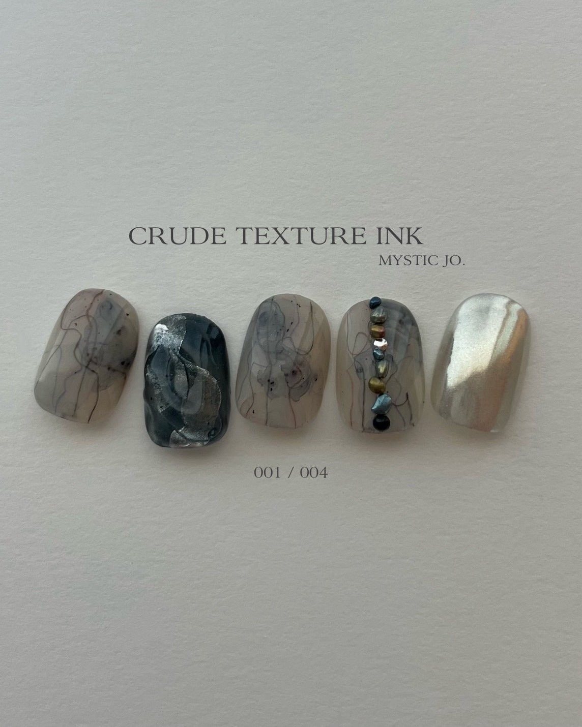 【MYSTIC JO.】CRUDE TEXTURE INK  (6color)