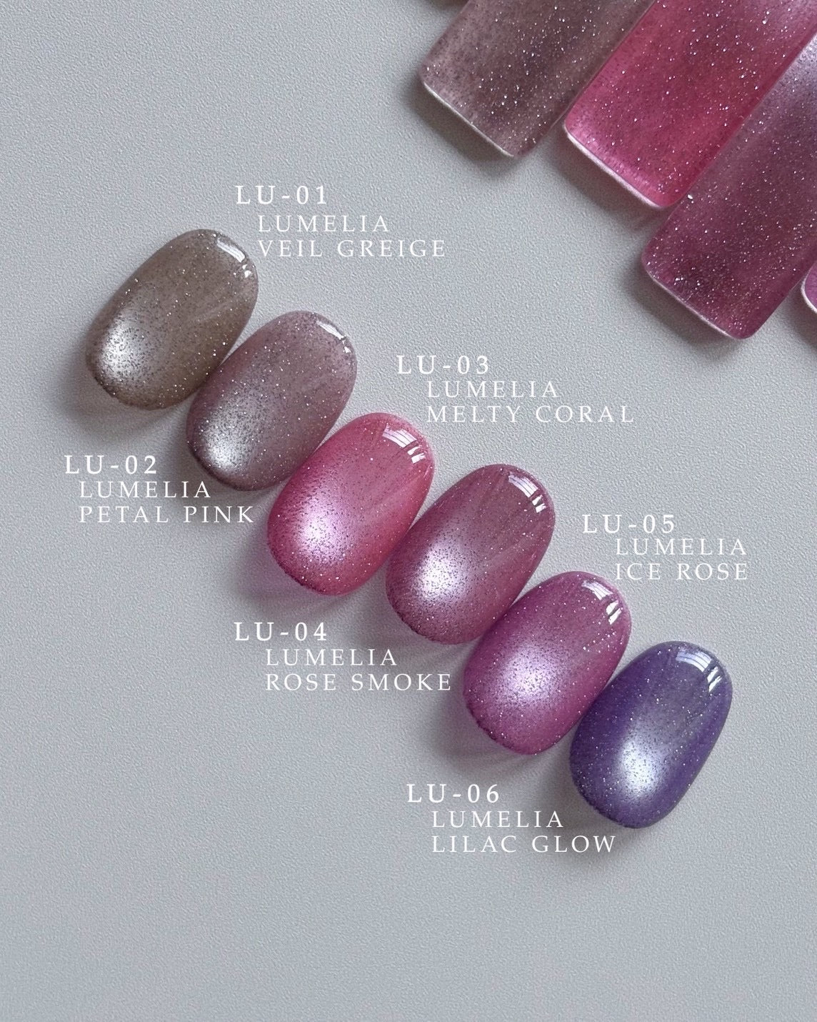 【MYSTIC JO.】LUMELIA MAG FLASH 01~06(6color)