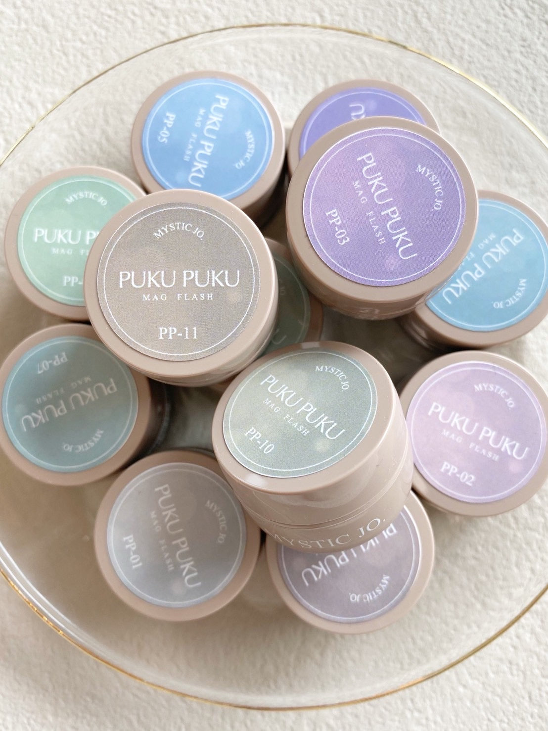 【MYSTIC JO.】PUKU PUKU MAG FLASH(12color)