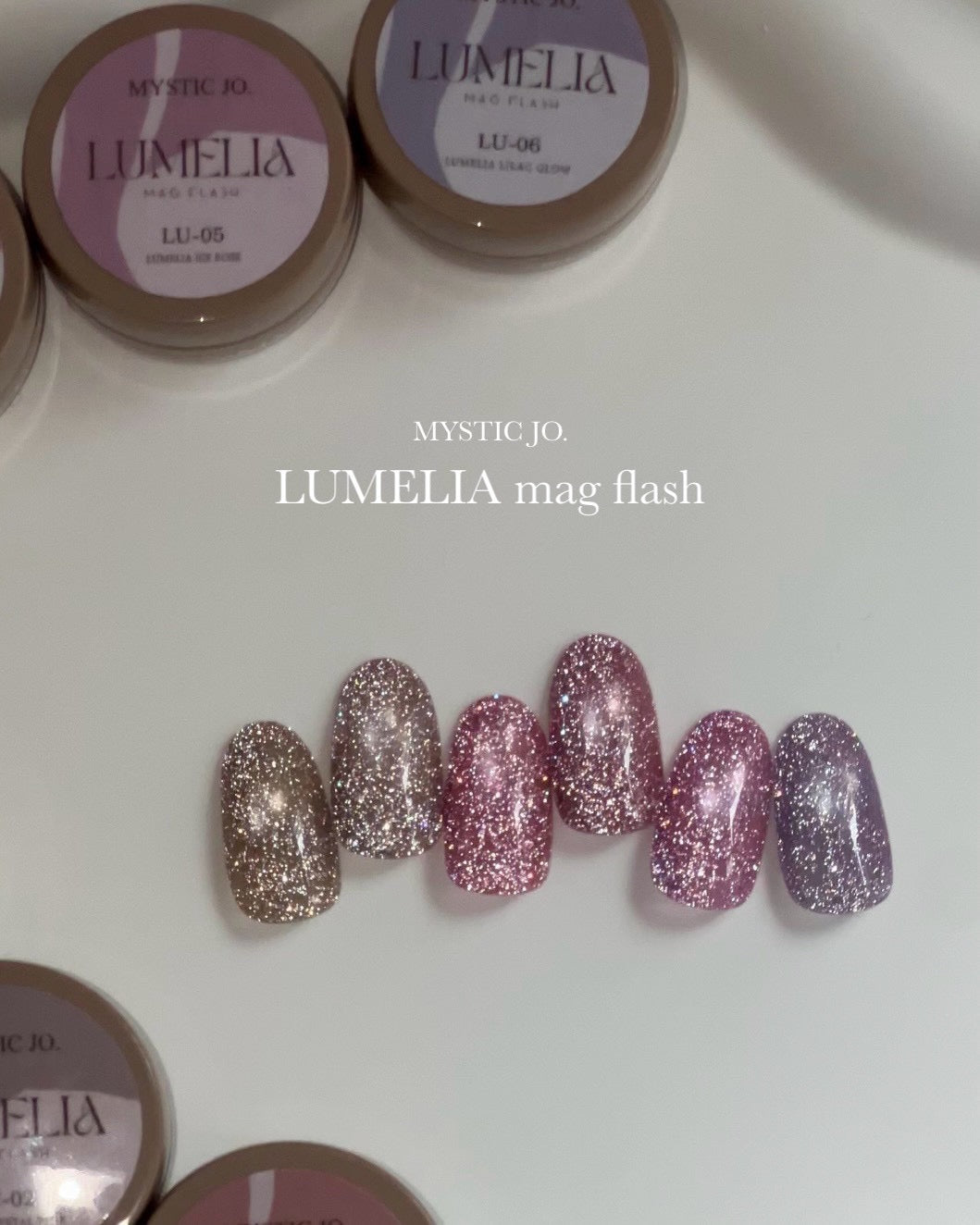 【MYSTIC JO.】LUMELIA MAG FLASH 01~06(6color)