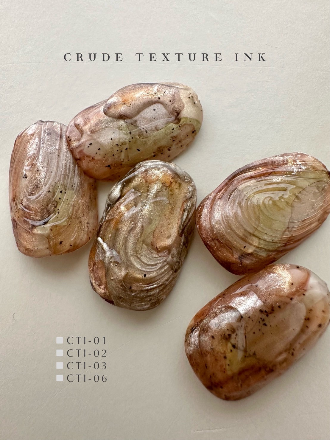 【MYSTIC JO.】CRUDE TEXTURE INK  (6color)