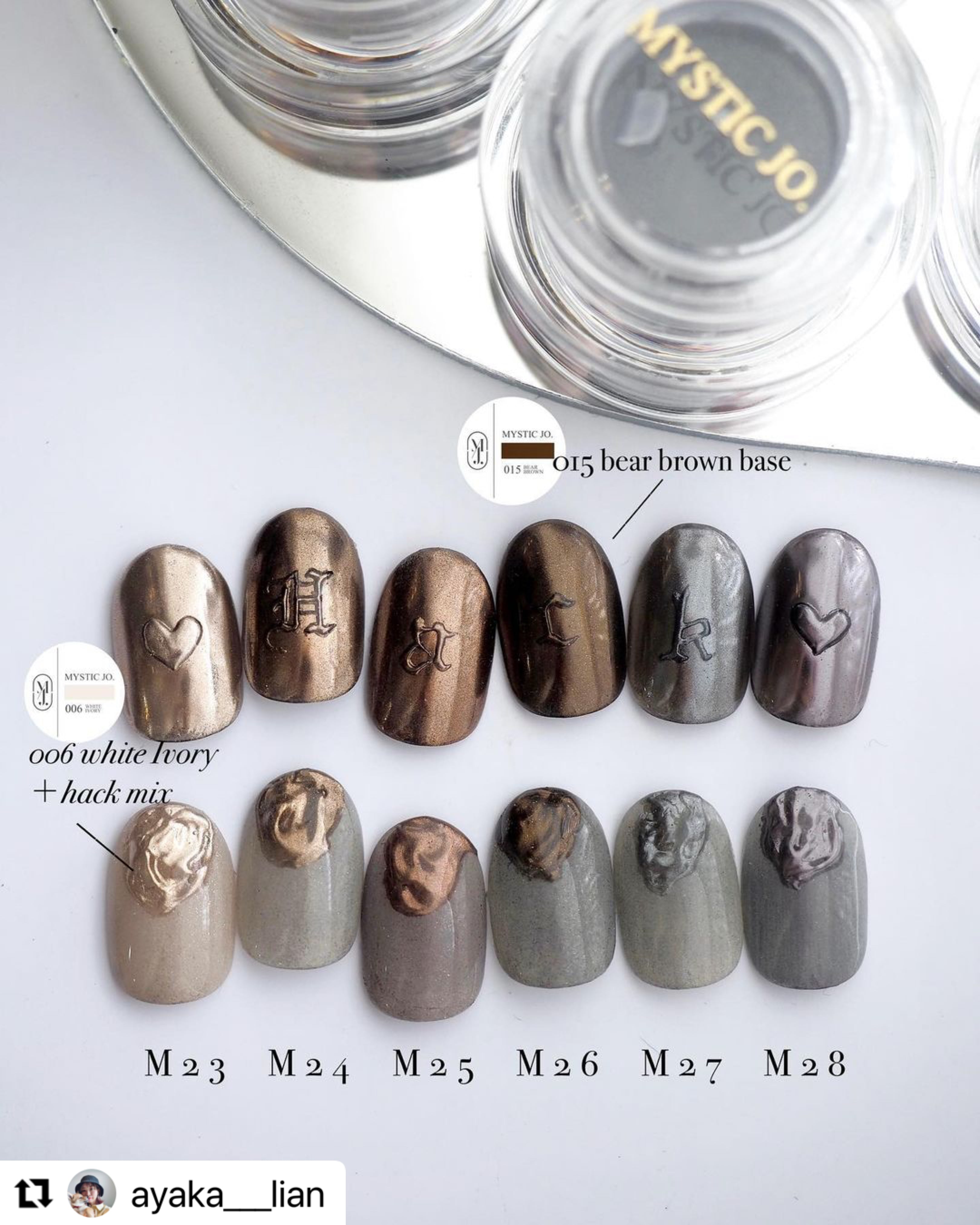 【MYSTIC JO.】MYSTIC POWDER "hack" / M23〜28