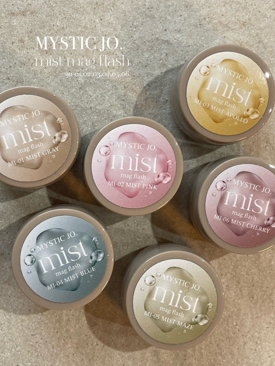【CLEARANCE SALE特別SET】 MAG FLASH 66色 set (A4カラーチャート台紙付き)