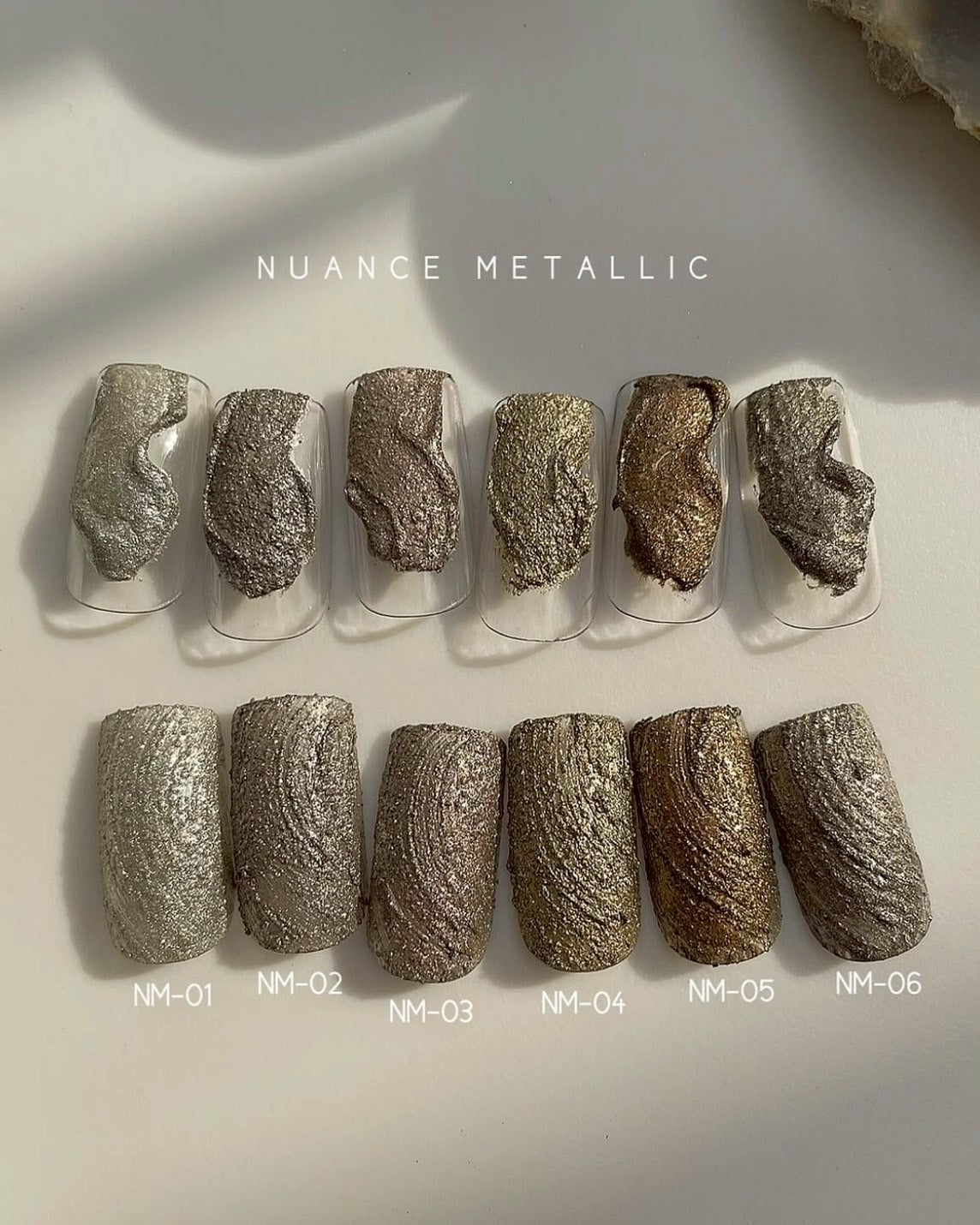 【MYSTIC JO.】NUANCE METALLIC (6color)