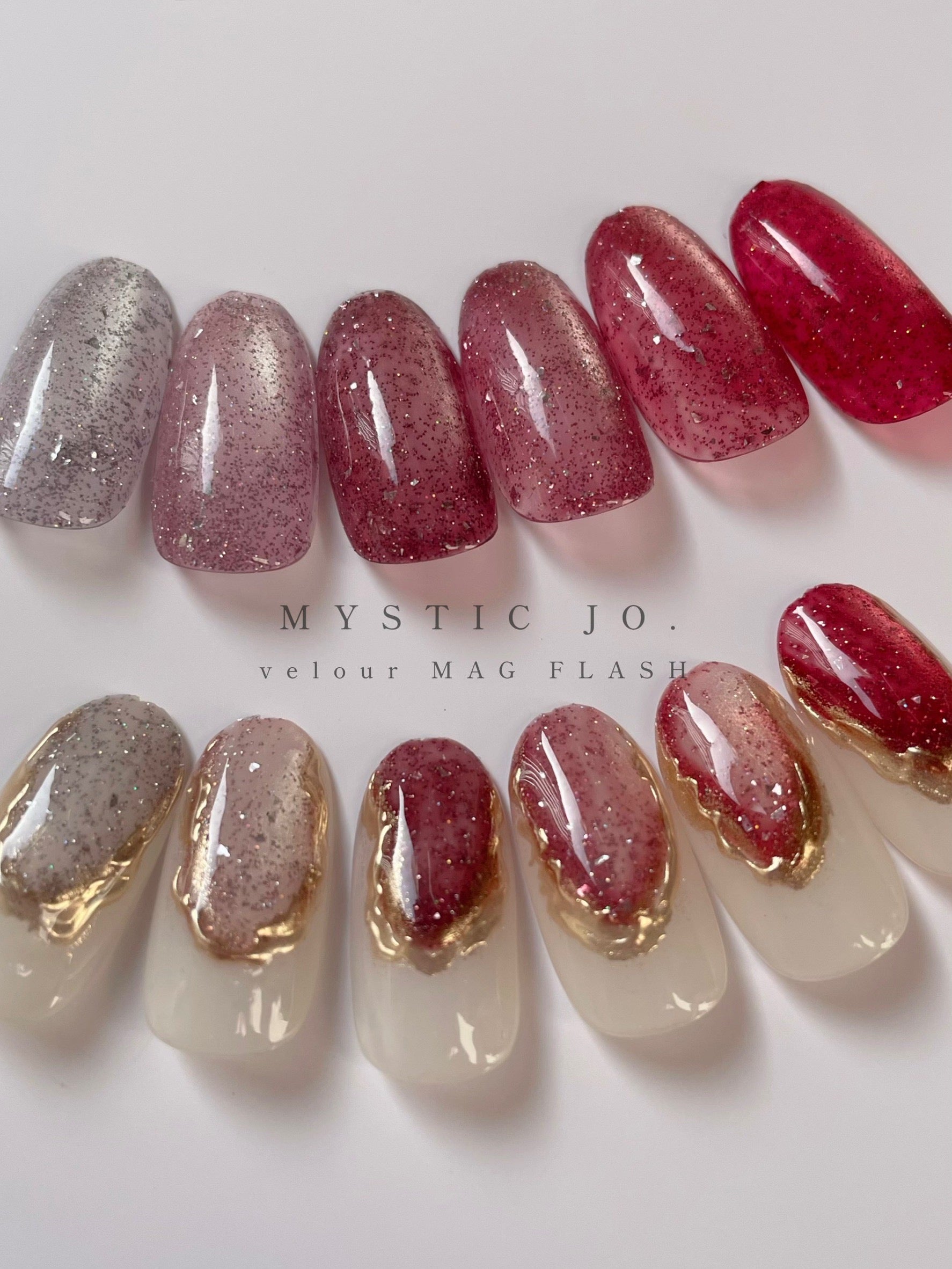 【MYSTIC JO.】VELOUR MAG FLASH / VE-07~12 (6color)