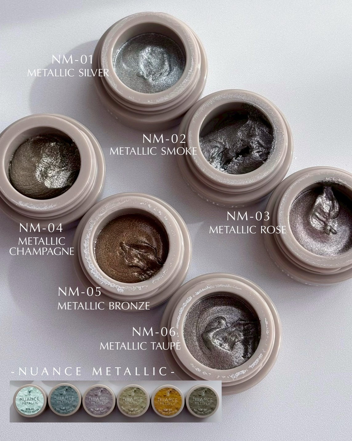 【MYSTIC JO.】NUANCE METALLIC (6color)