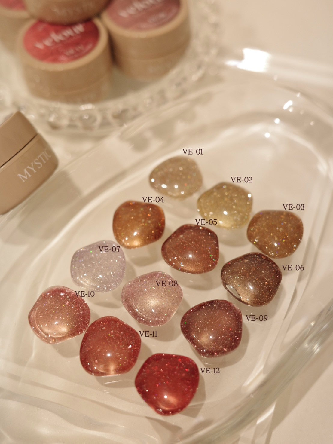 【MYSTIC JO.】VELOUR MAG FLASH / VE-07~12 (6color)