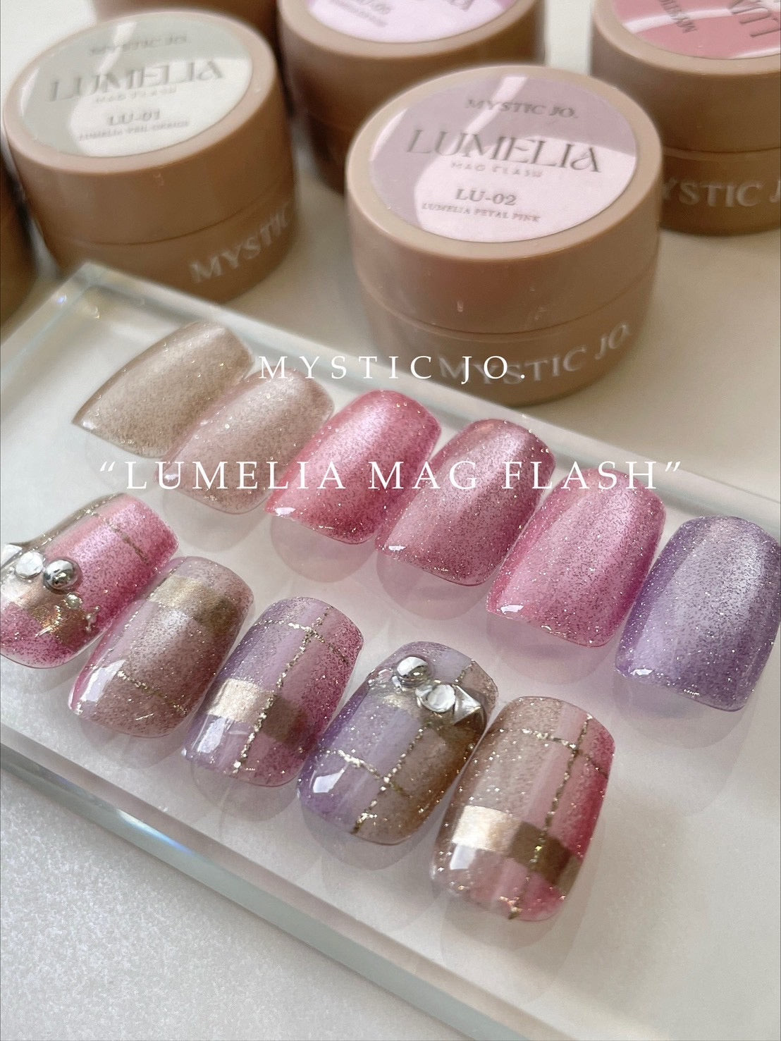 【MYSTIC JO.】LUMELIA MAG FLASH 01~06(6color)