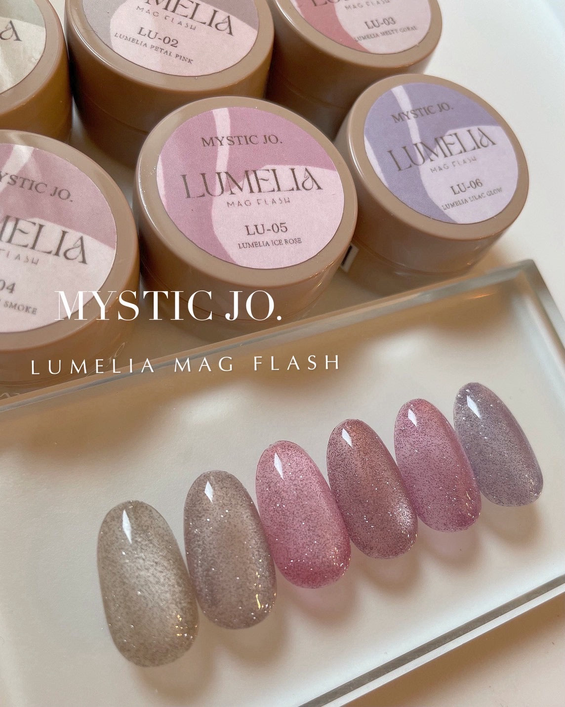 【MYSTIC JO.】LUMELIA MAG FLASH 01~06(6color)