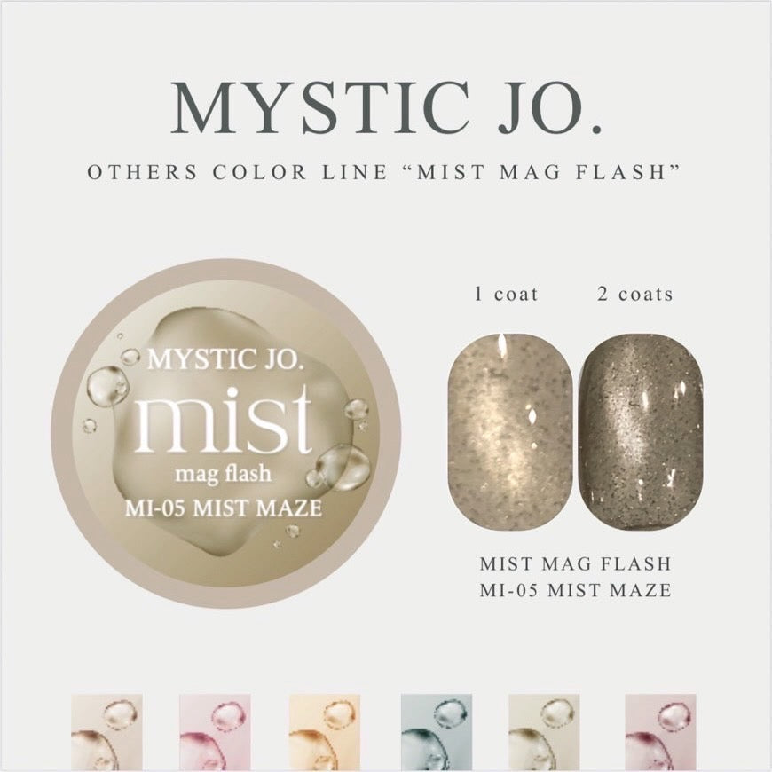 【MYSTIC JO.】MIST MAG FLASH(6color)