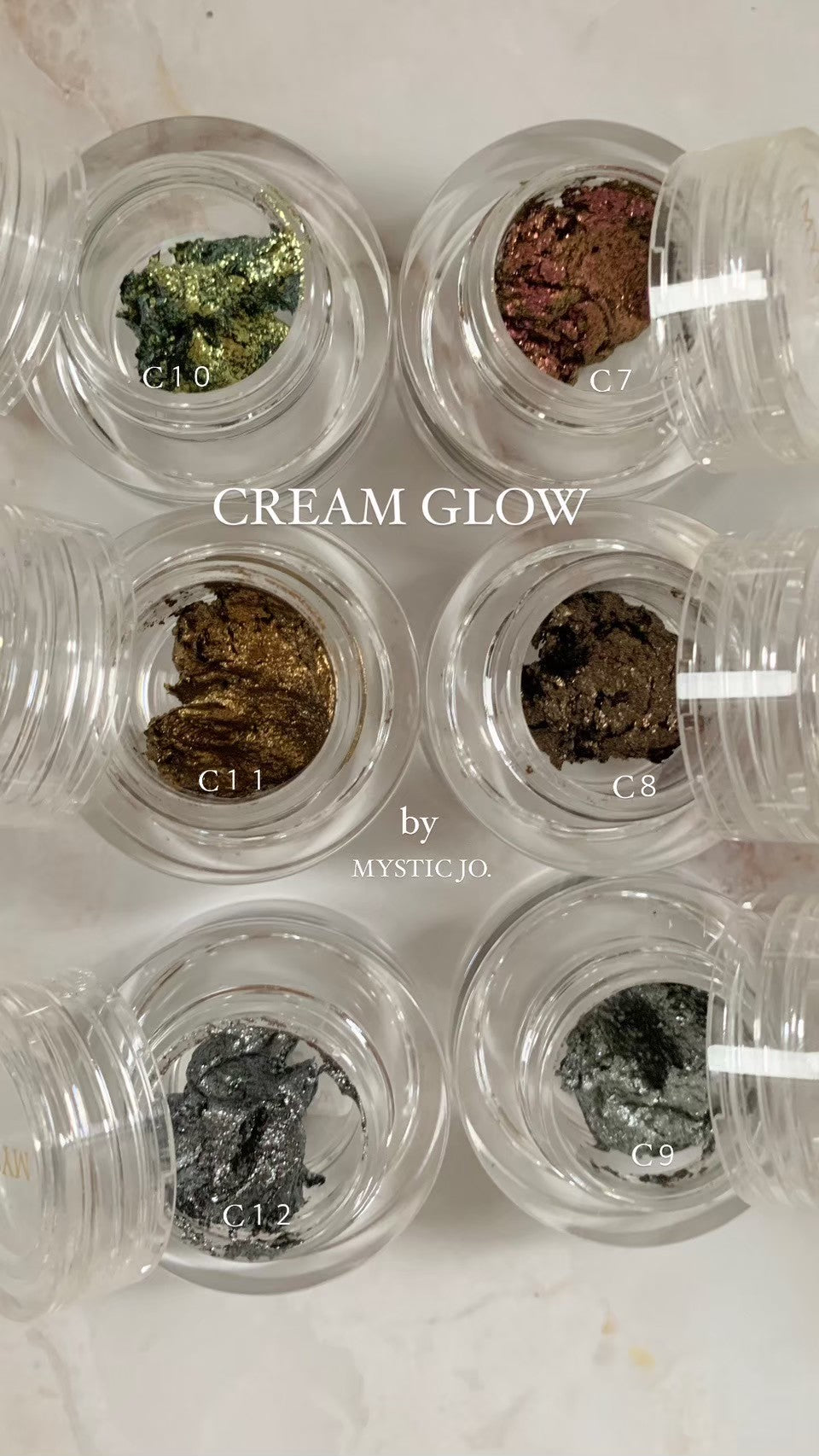 【MYSTIC JO.】CREAM GLOW (12color)