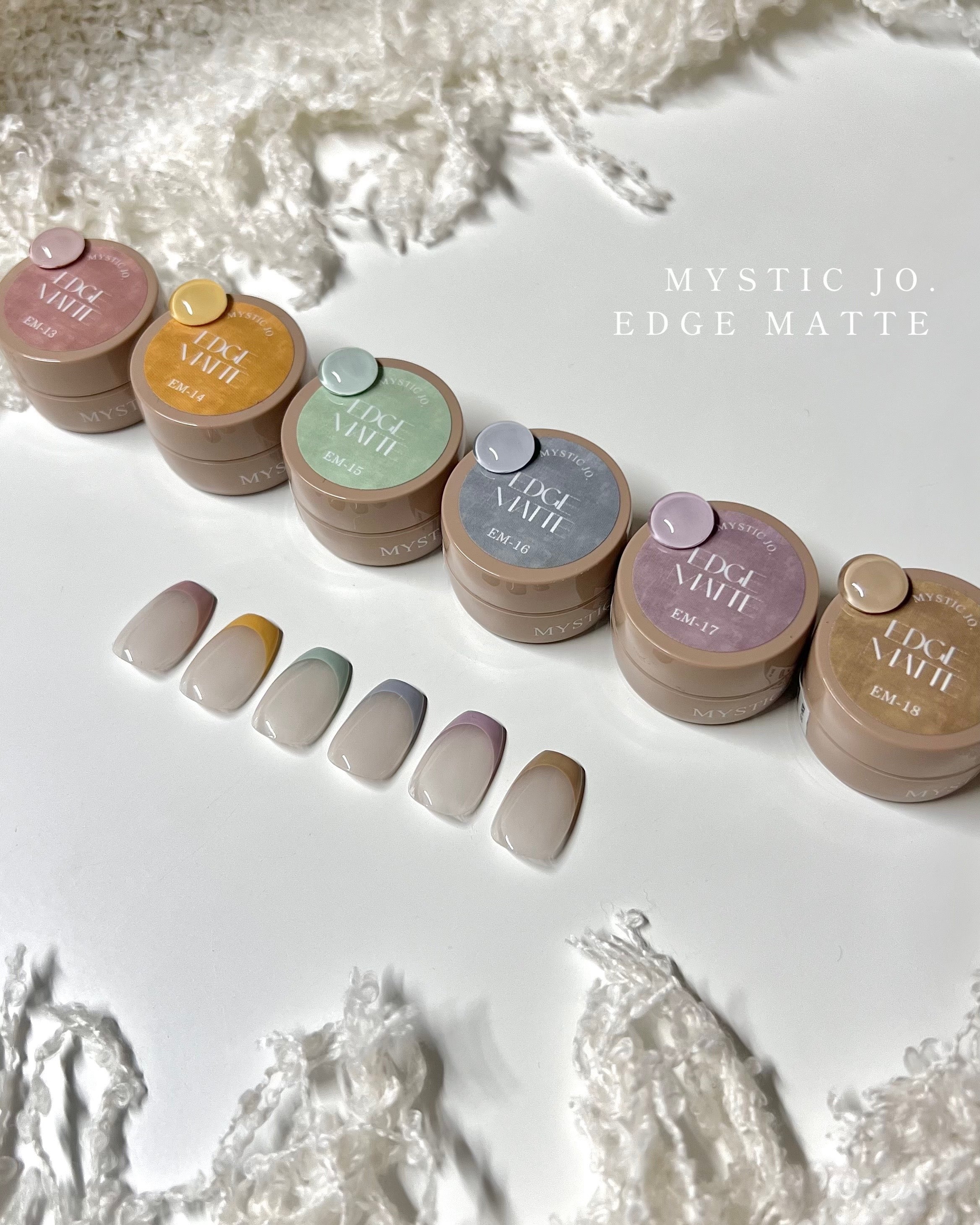 【MYSTIC JO.】EDGE MATTE / EM-13~18 (6color)