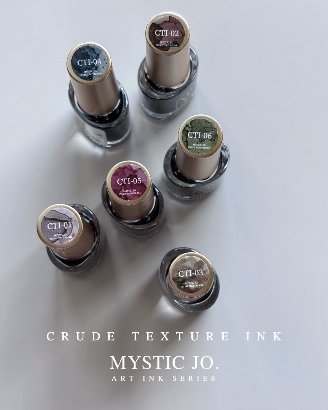 【MYSTIC JO.】CRUDE TEXTURE INK  (6color)