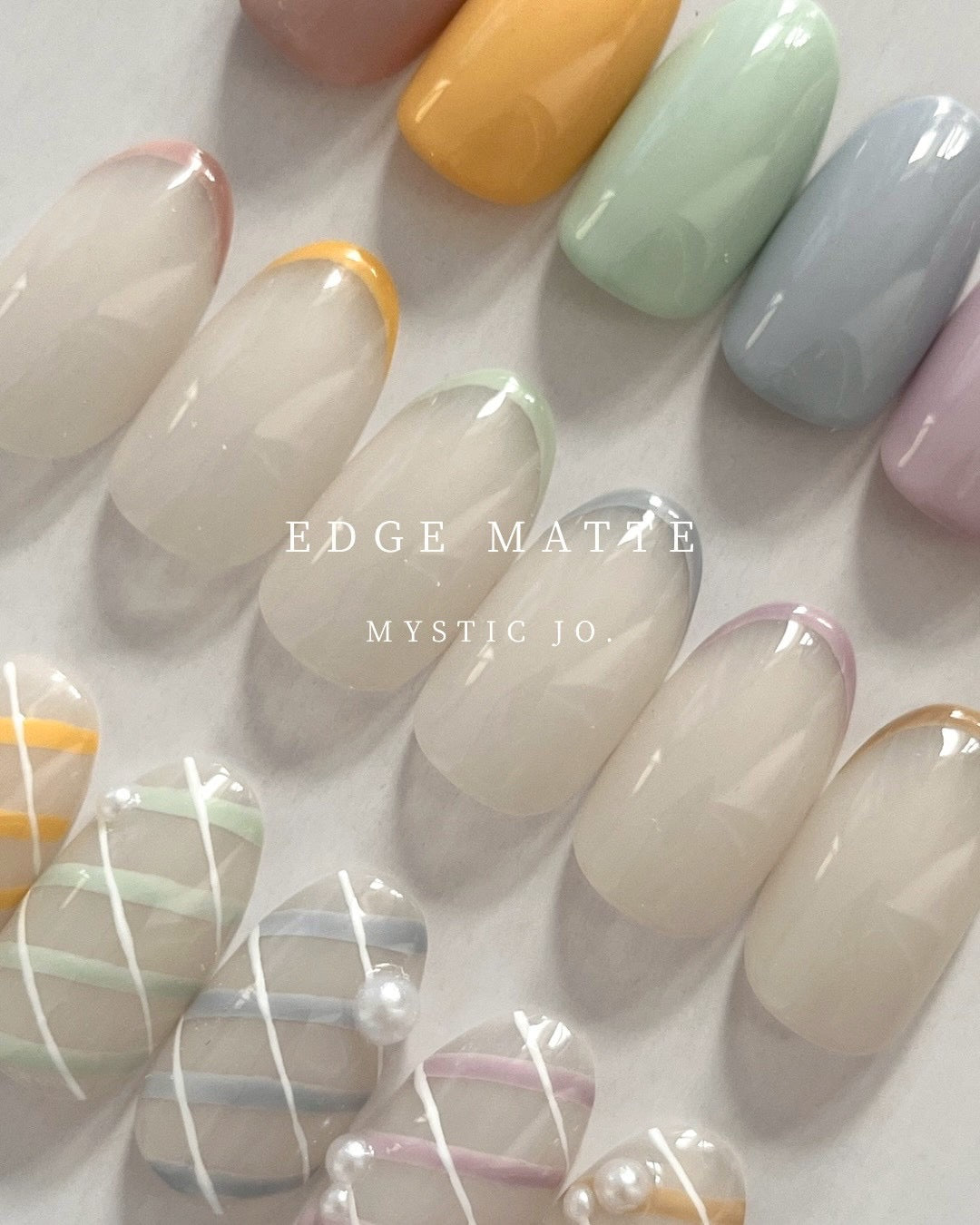 【MYSTIC JO.】EDGE MATTE / EM-13~18 (6color)