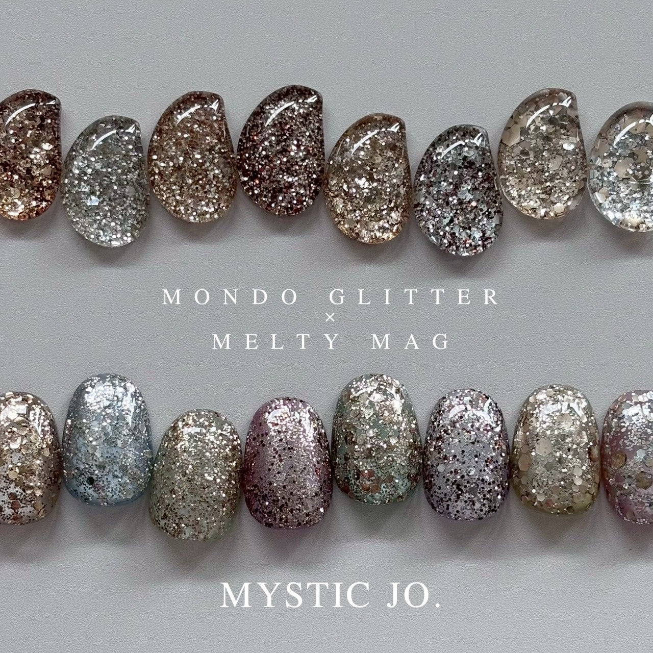 【MYSTIC JO.】MONDO GLITTER (8color)