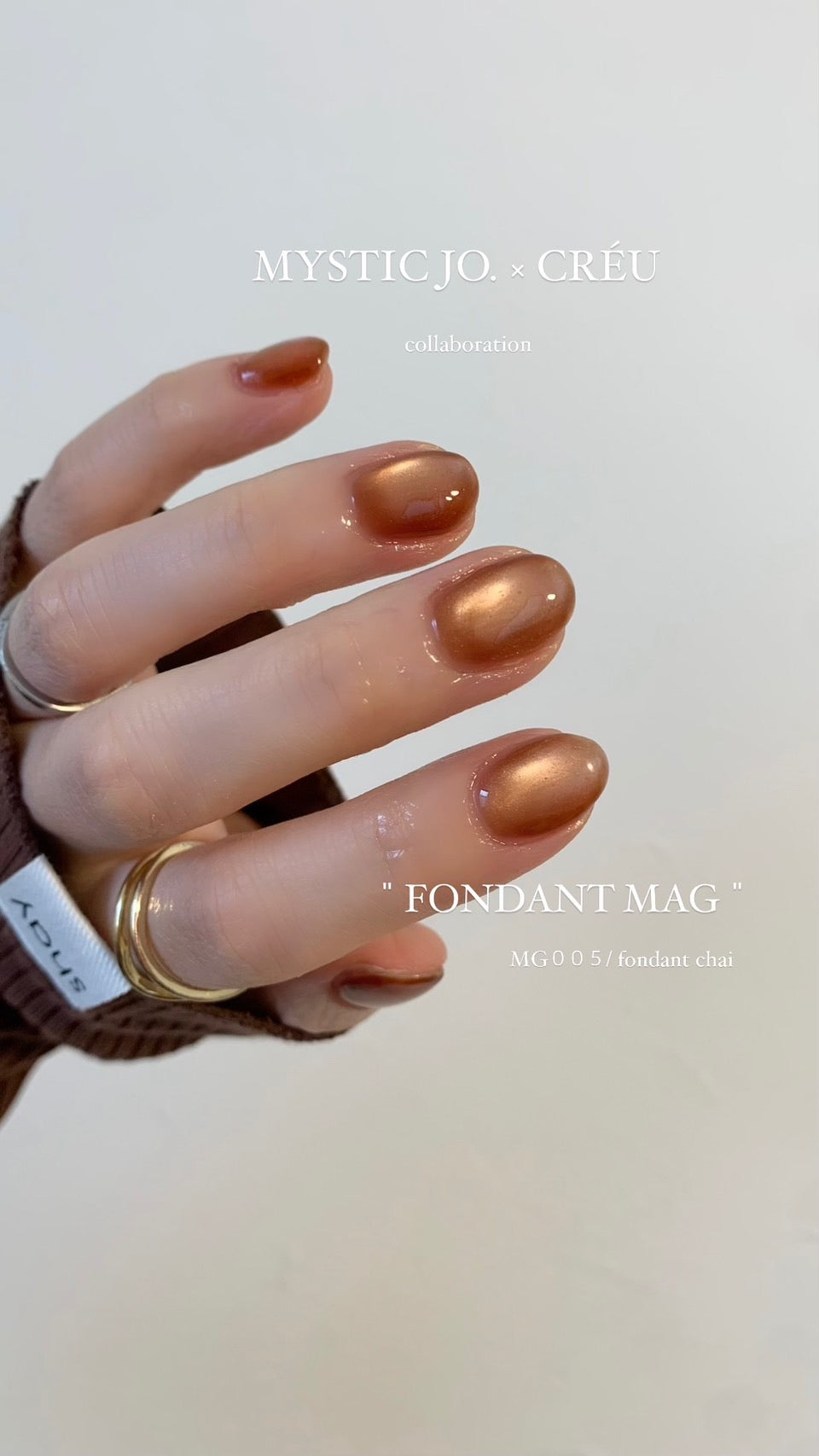 【MYSTIC JO.×CRÉU】FONDANT MAG MG051~MG055