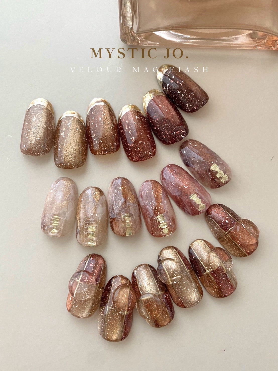【MYSTIC JO.】VELOUR MAG FLASH / VE-01~06 (6color)