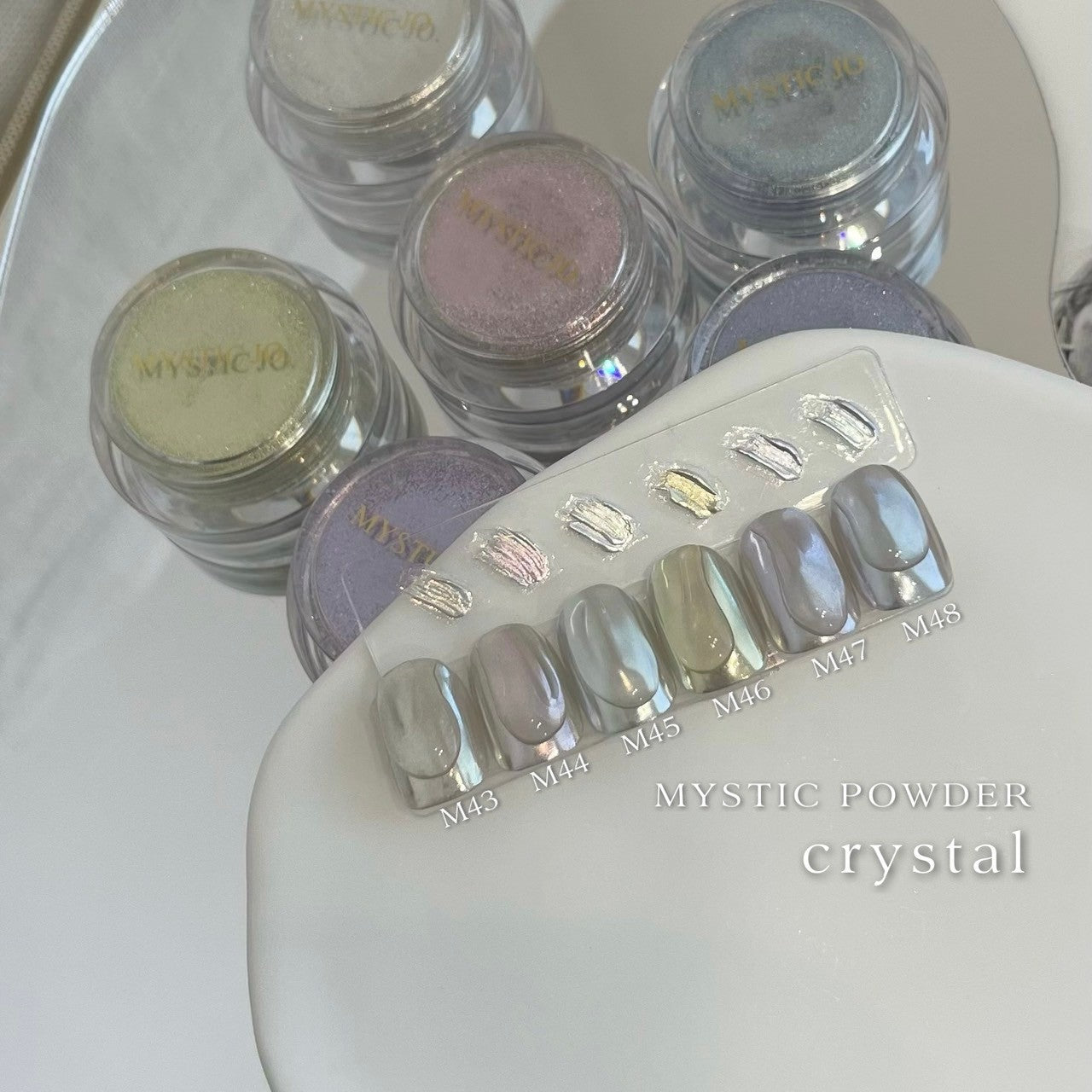 【MYSTIC JO.】MYSTIC POWDER "crystal" / M43~M48