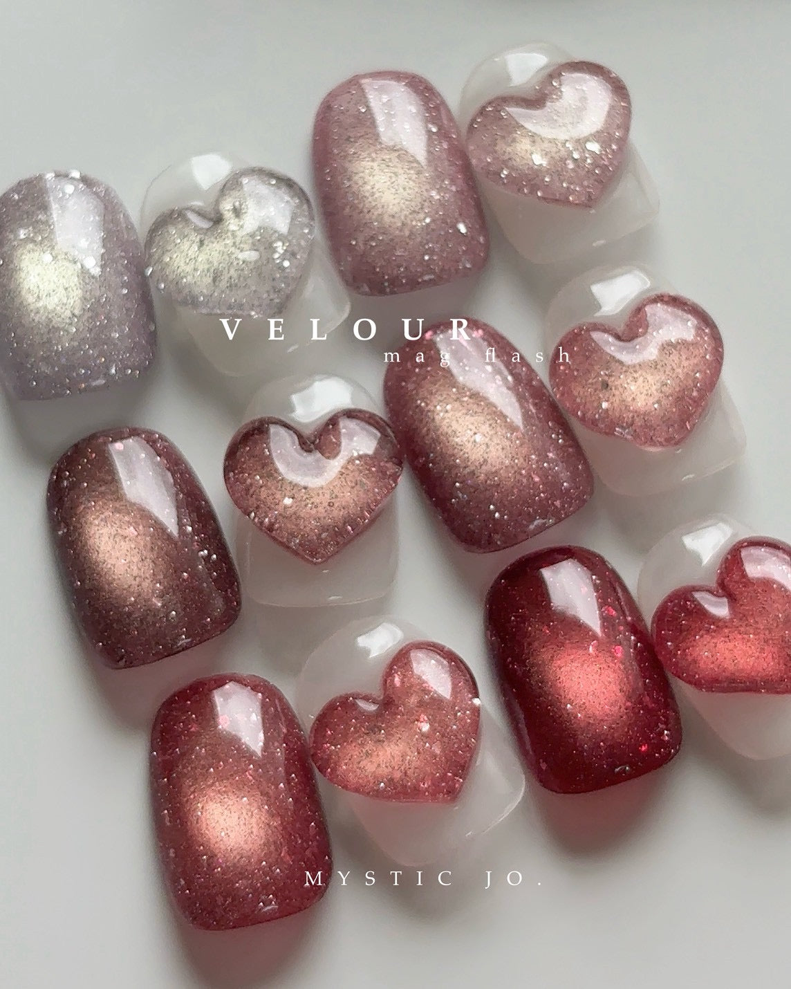 【MYSTIC JO.】VELOUR MAG FLASH / VE-07~12 (6color)