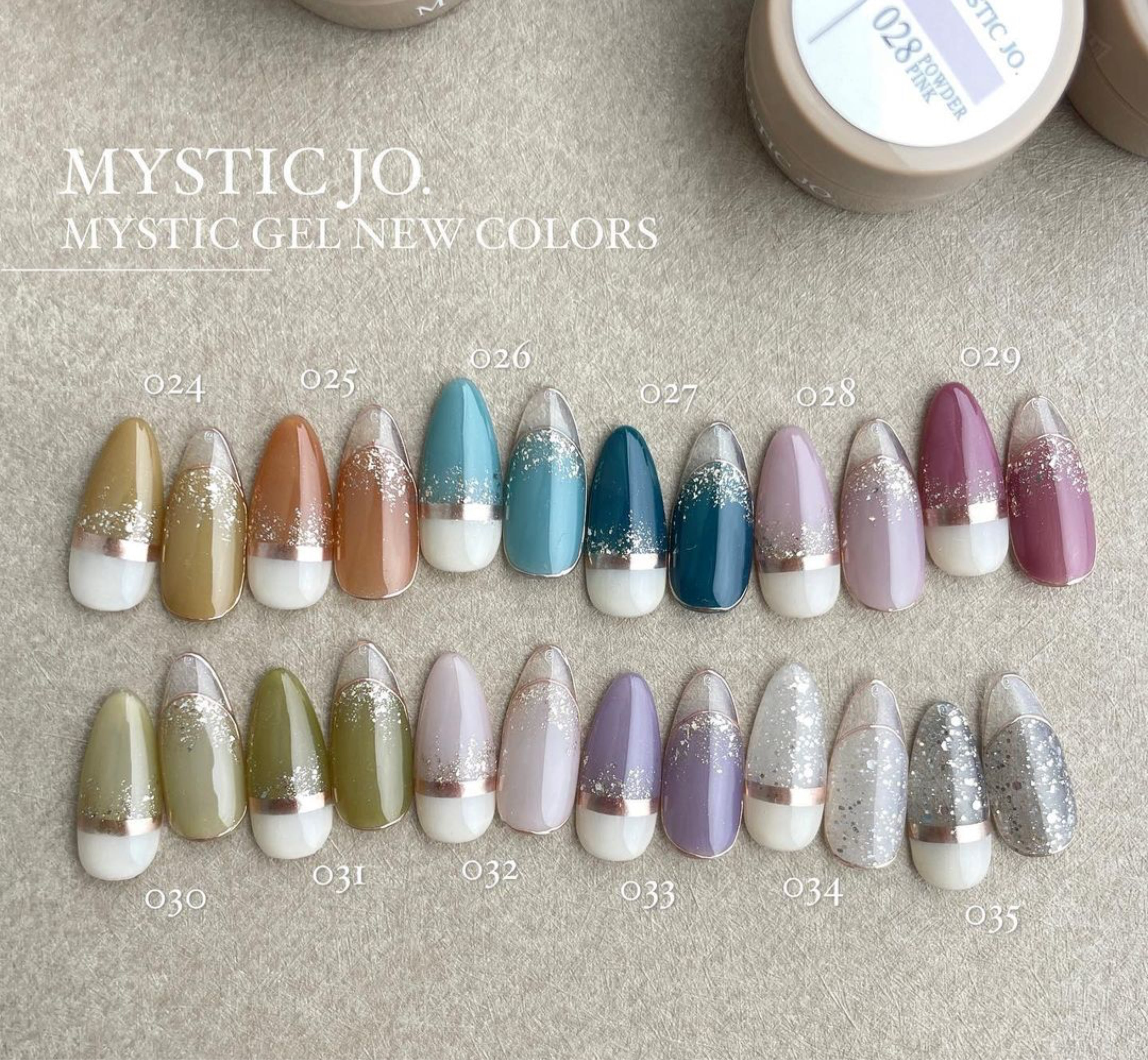 【MYSTIC JO.】MYSTIC GEL 030~035 / 6th edition