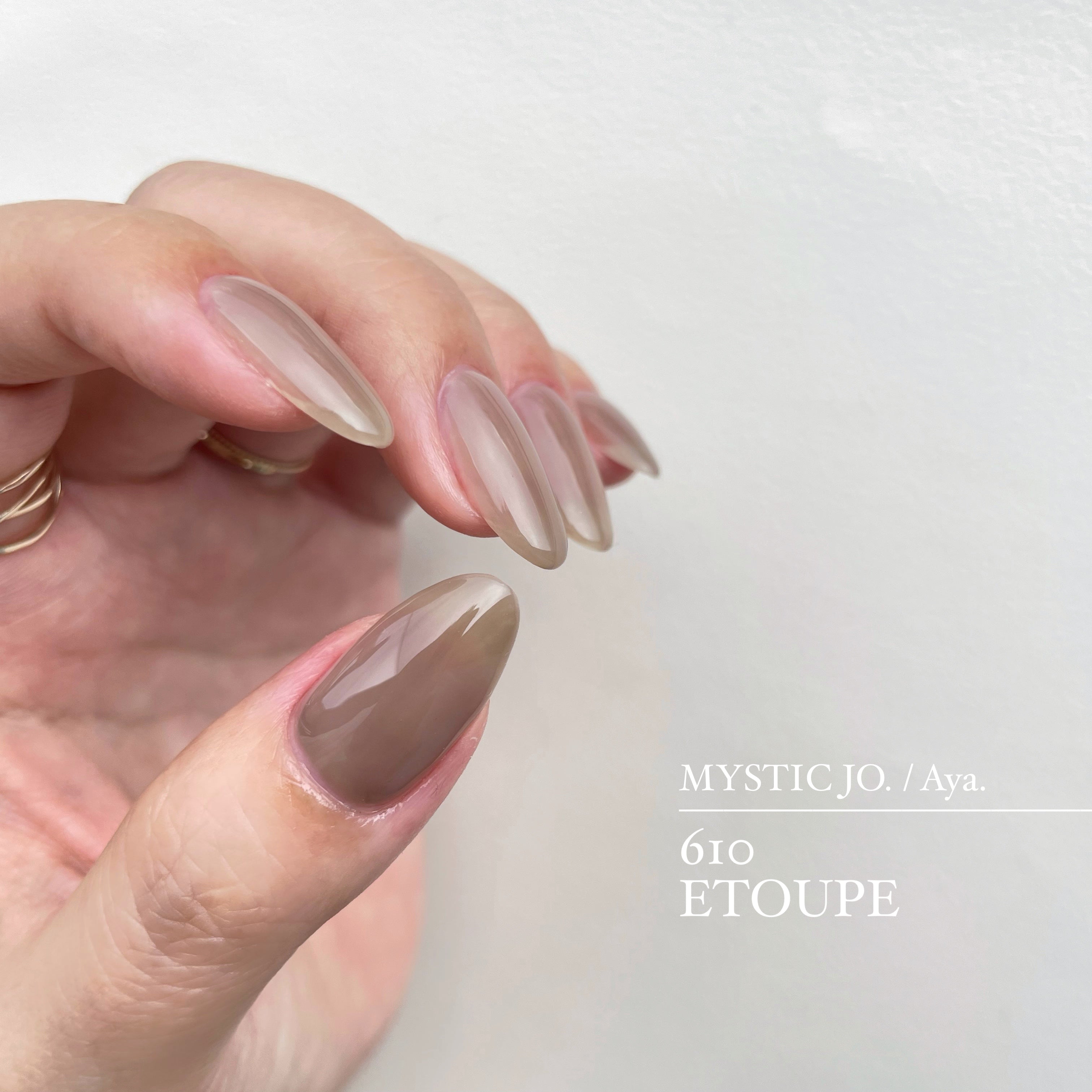 【MYSTIC JO.】MYSTIC GEL 606~611 / Aya