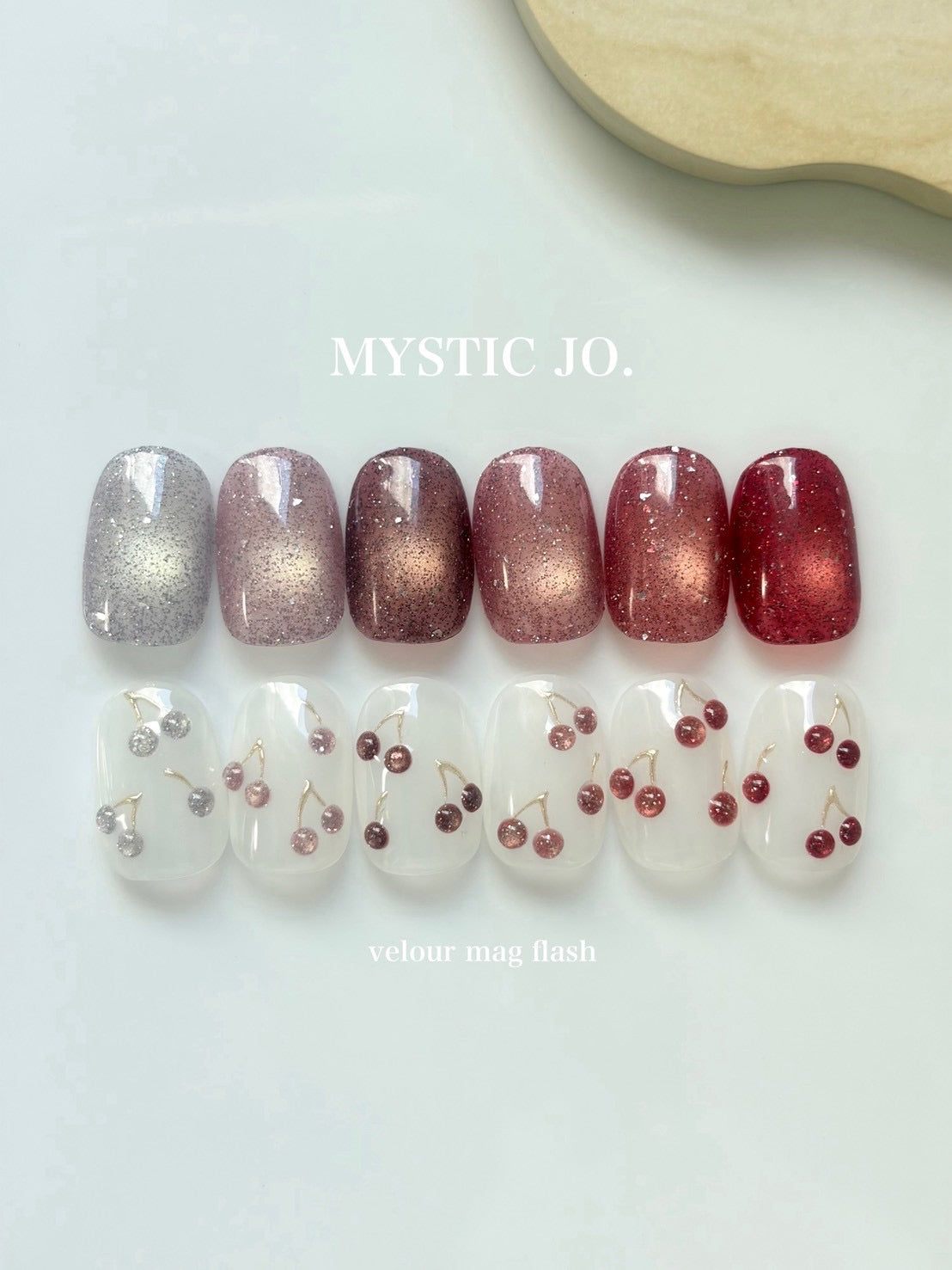 【MYSTIC JO.】VELOUR MAG FLASH / VE-07~12 (6color)