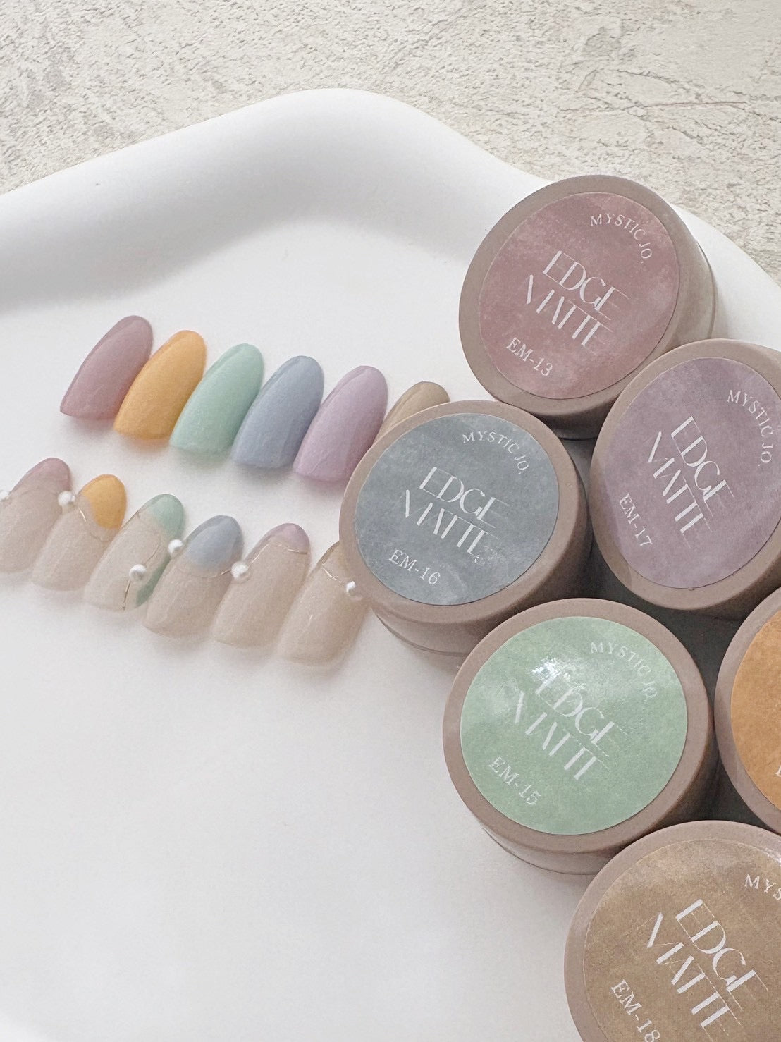 【MYSTIC JO.】EDGE MATTE / EM-13~18 (6color)