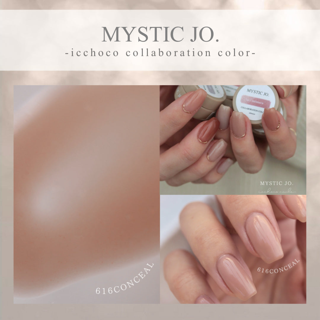 【MYSTIC JO.】MYSTIC GEL 612~617 / icchoco