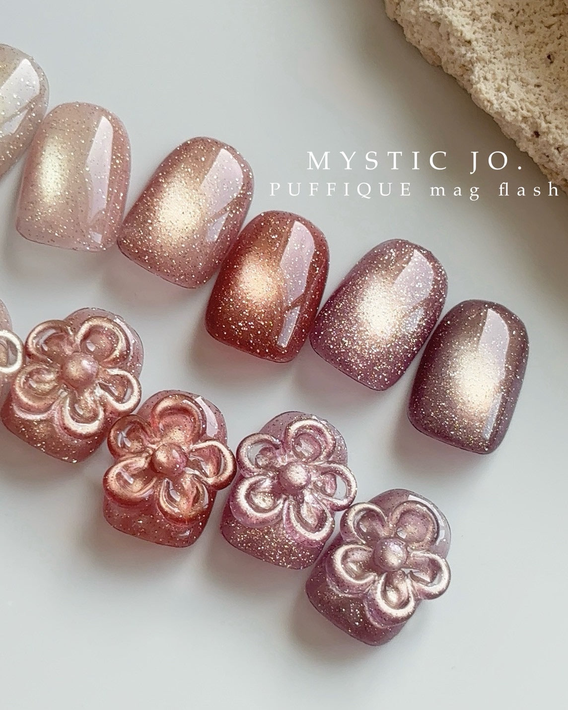【MYSTIC JO.】PUFFIQUE MAG FLASH 01~06(6color)