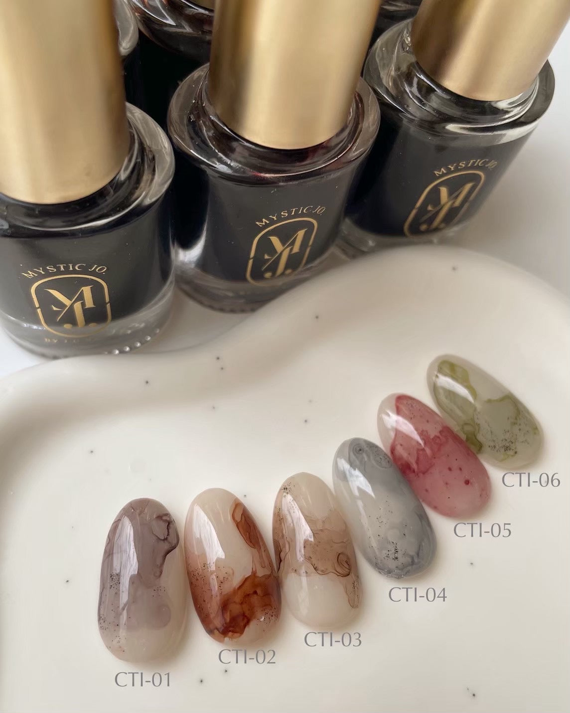 【MYSTIC JO.】CRUDE TEXTURE INK  (6color)