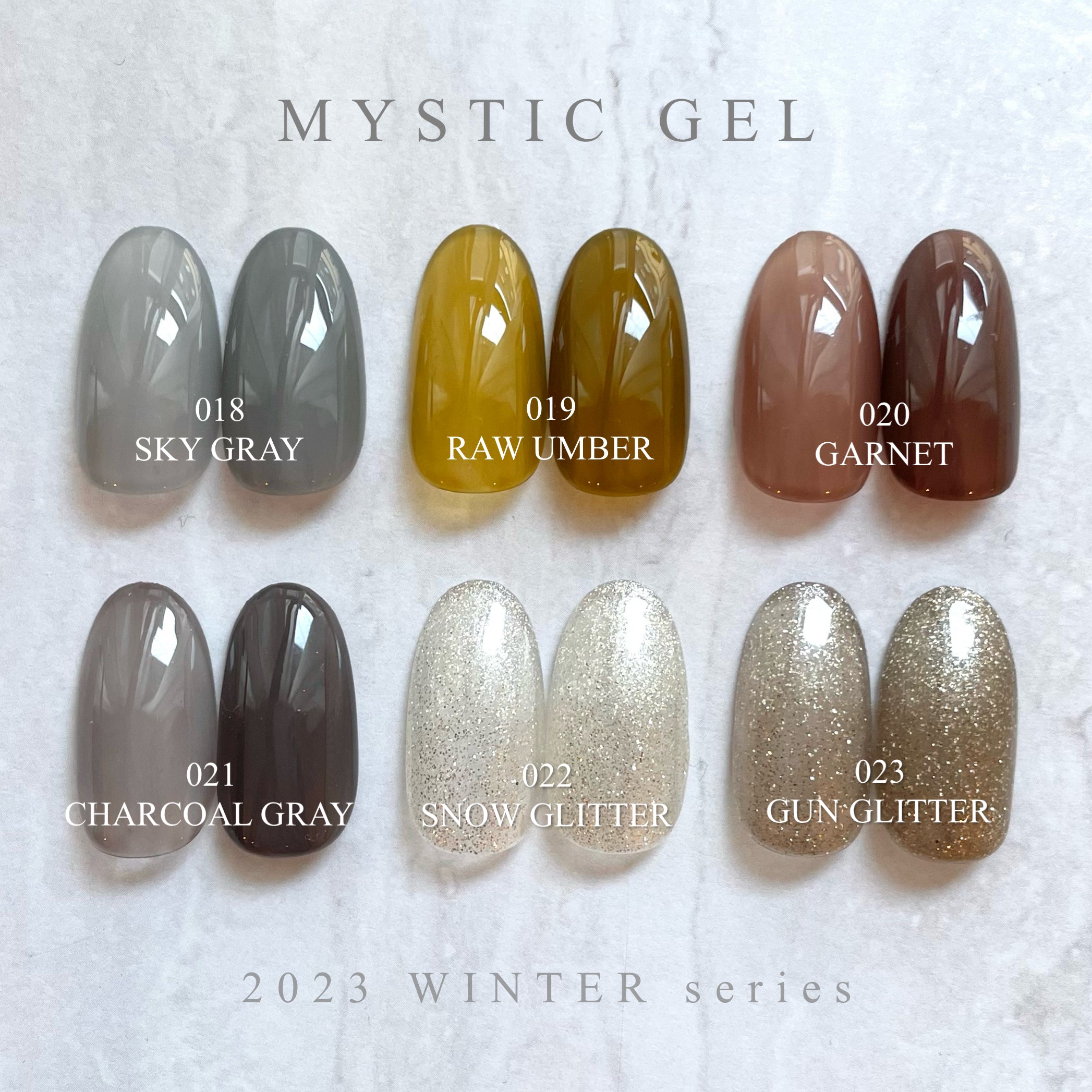 【MYSTIC JO.】MYSTIC GEL 018~023 / 4th edition