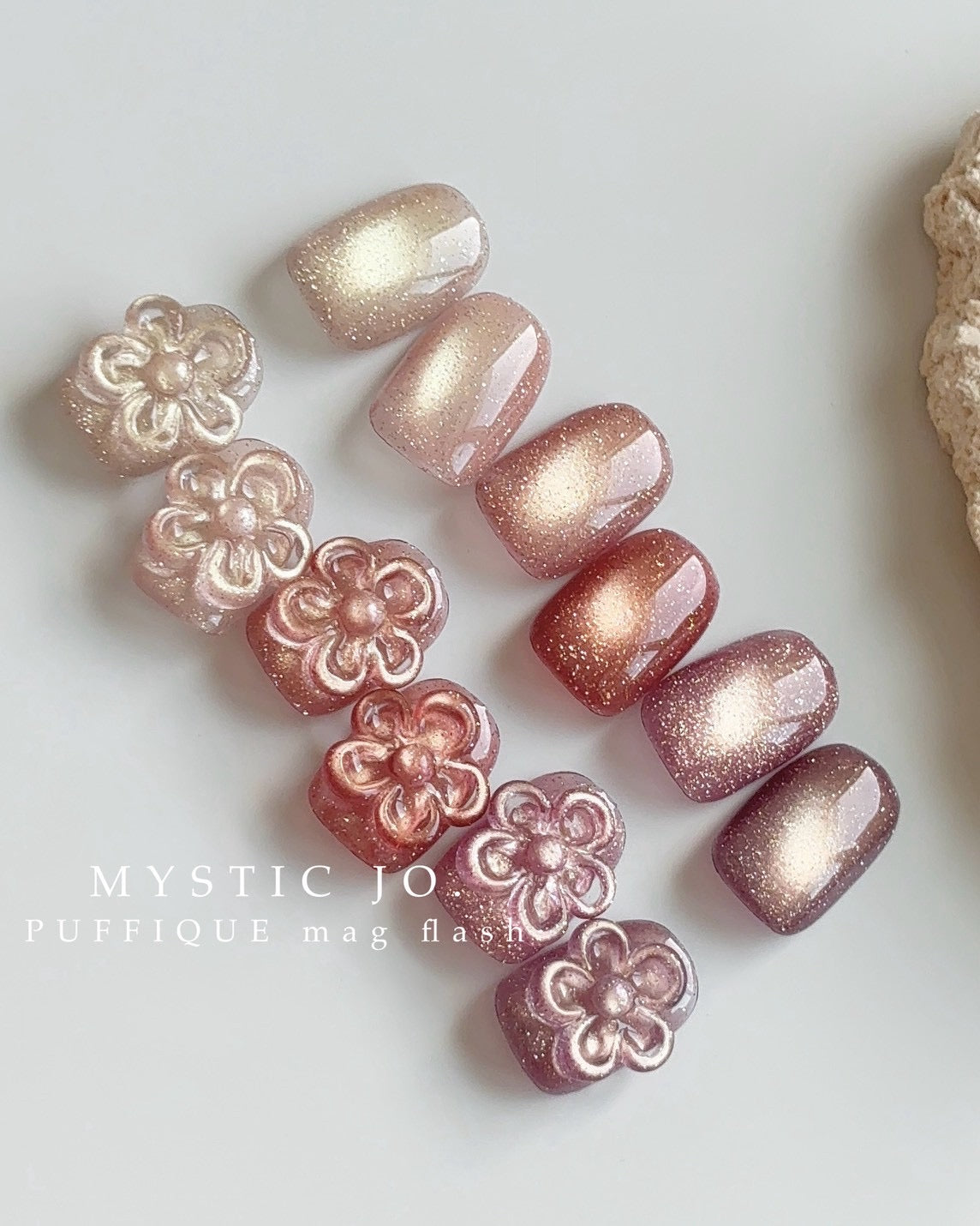 【MYSTIC JO.】PUFFIQUE MAG FLASH 01~06(6color)