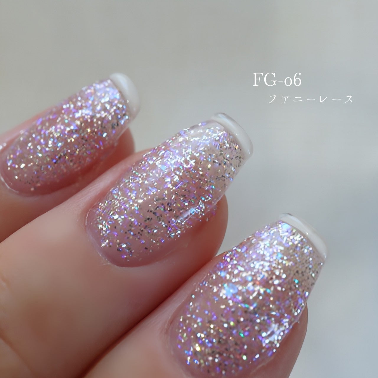 【QUE】FUNNY GLITTER(FG series)全6色